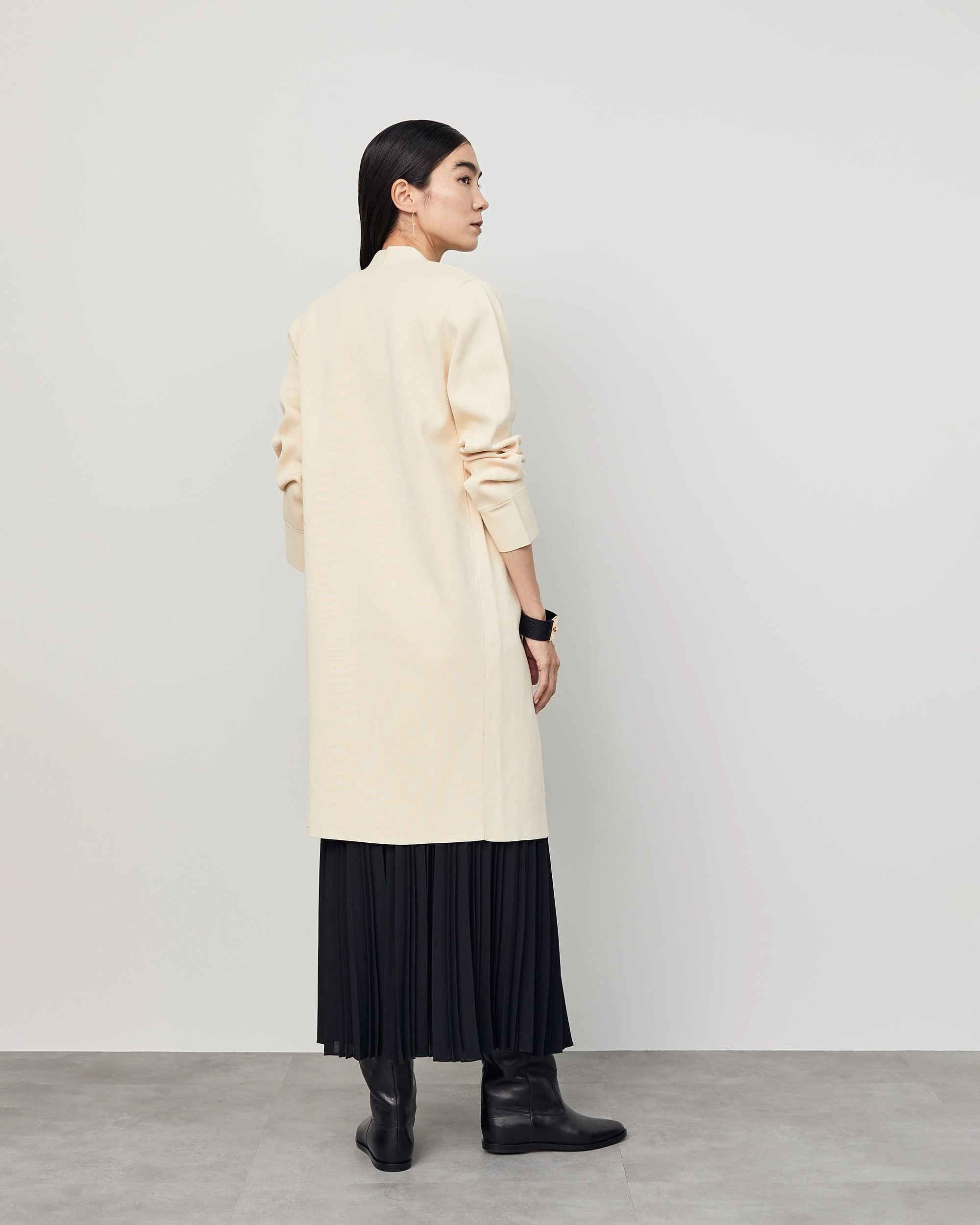 ロングニットジャケット - Image 4