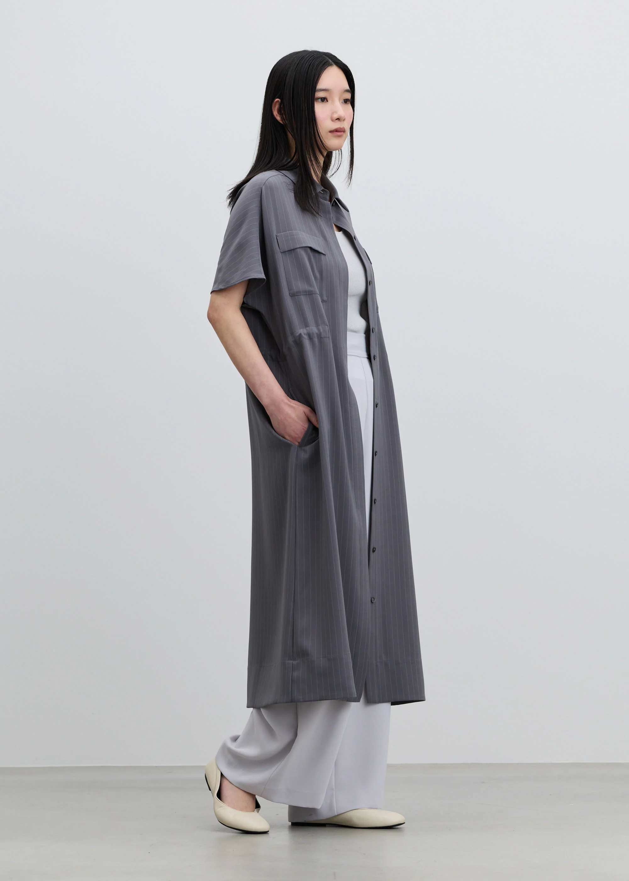 ロングシャツワンピース - Image 4