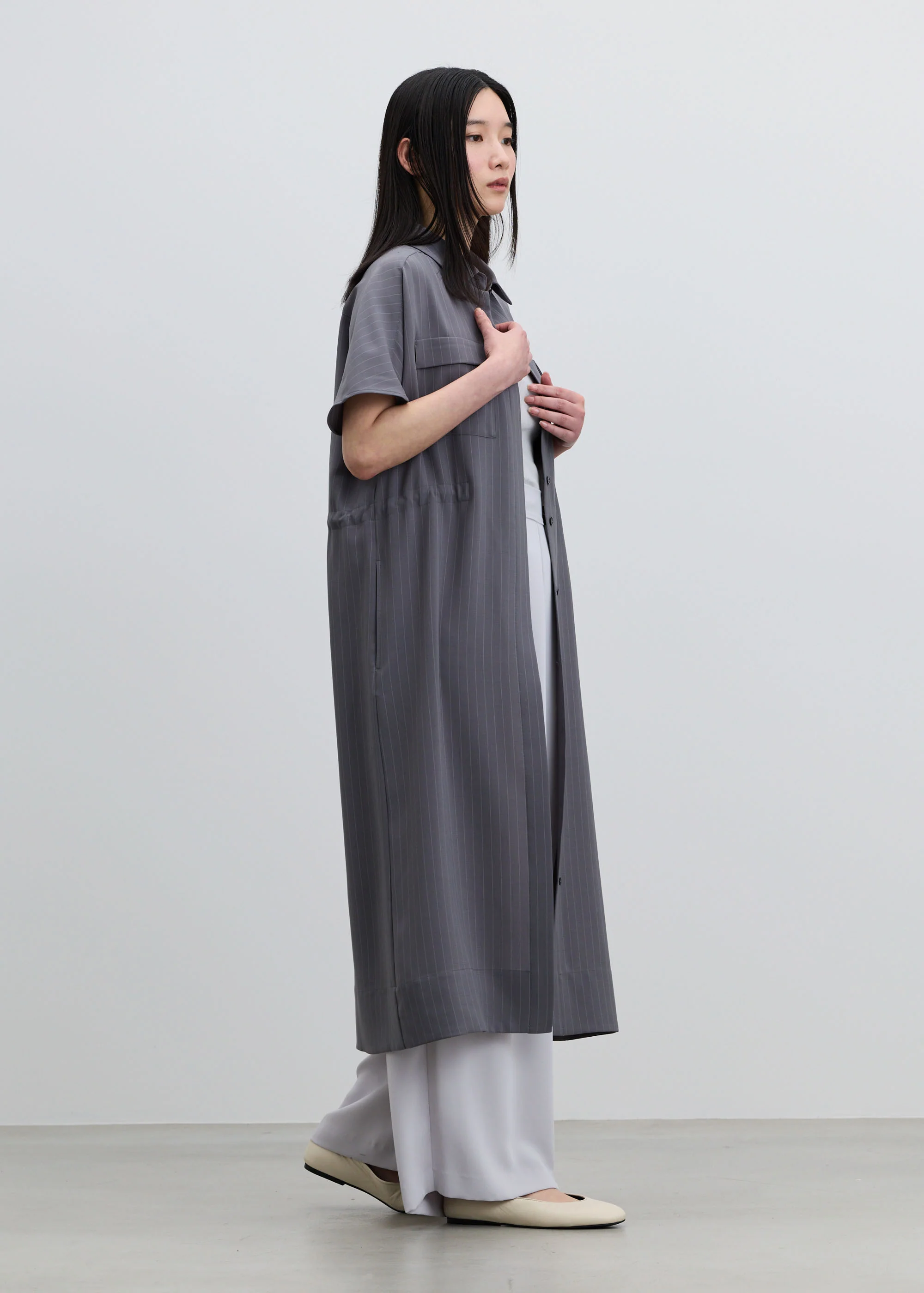 ロングシャツワンピース - Image 5