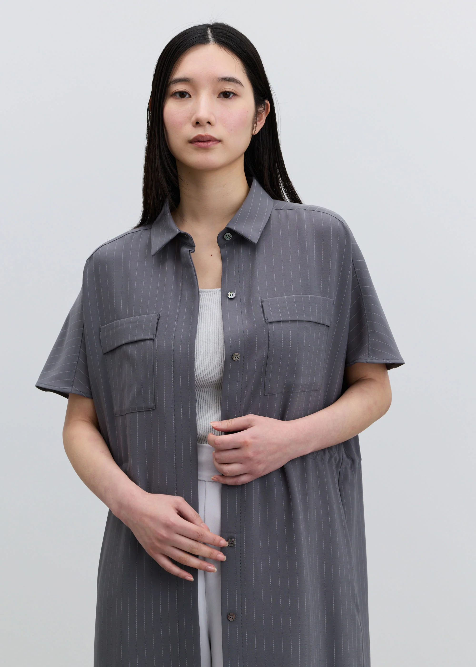 ロングシャツワンピース - Image 7