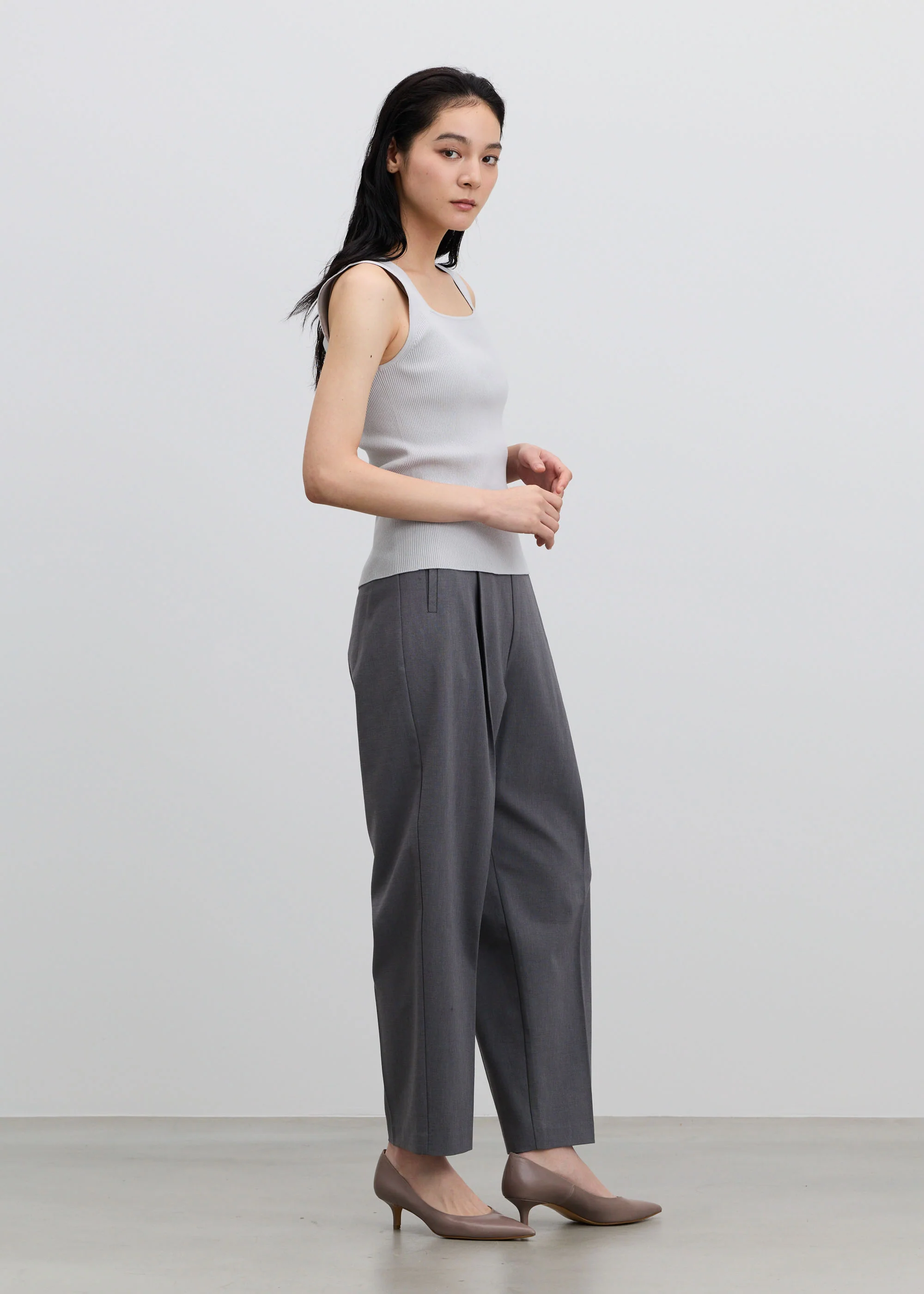 コンフォートファインタックバレルパンツ - Image 3