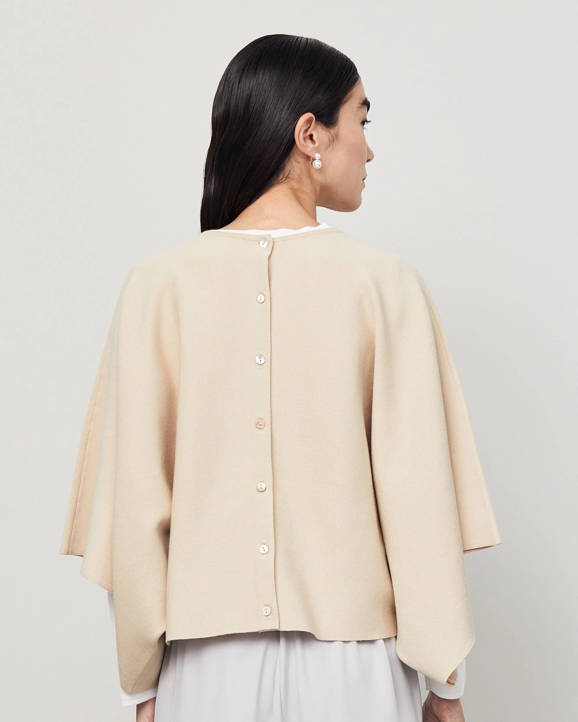 2WAYケープスタイルニット - Image 4