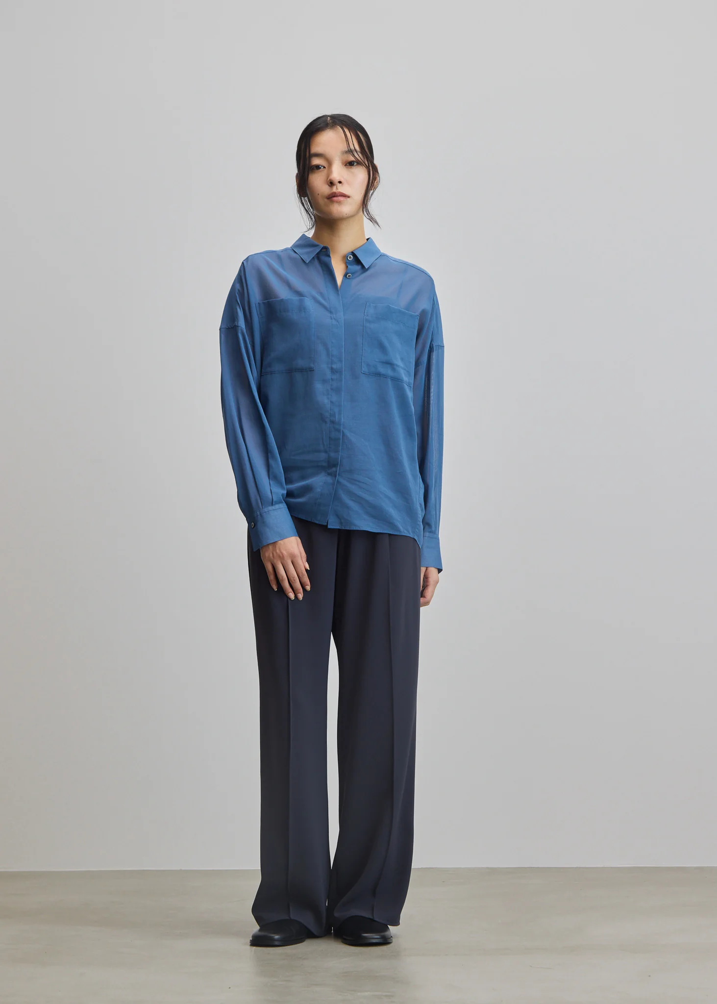 オーガニックコットンシアーシャツ - Image 17