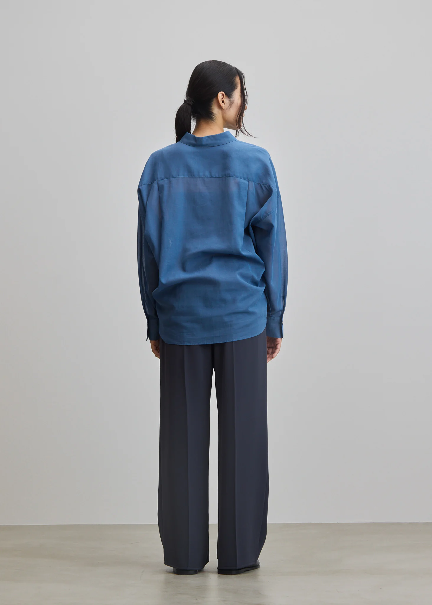 オーガニックコットンシアーシャツ - Image 19