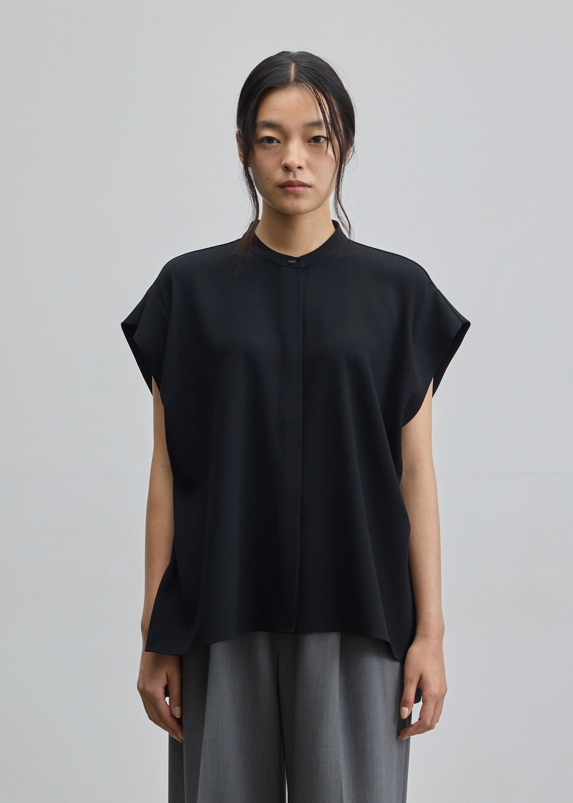オーバーサイズタックスリーブシャツ - Image 29