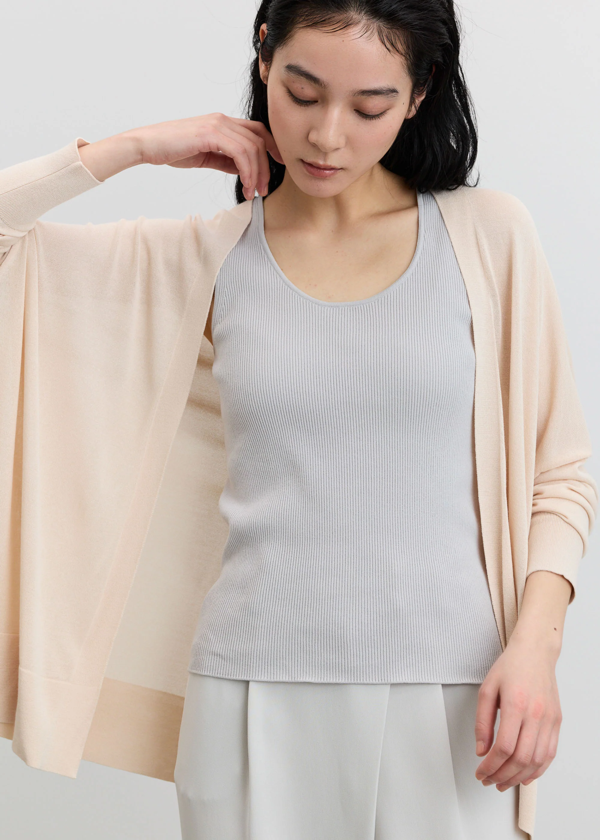 シアードレープカーディガン - Image 14