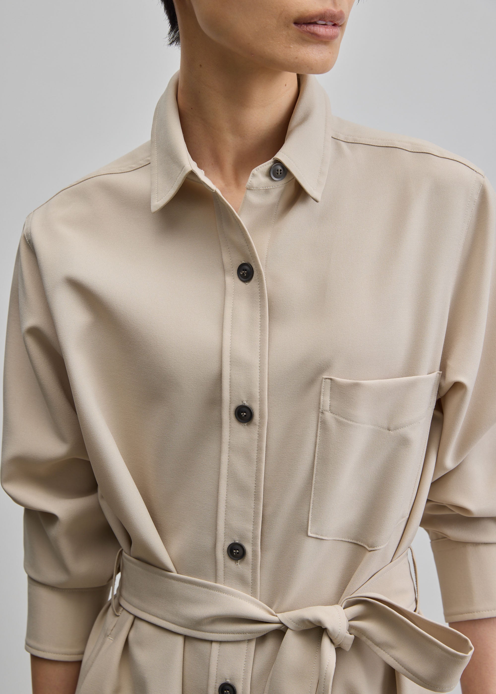 ソフトオックスシャツワンピース - Image 17