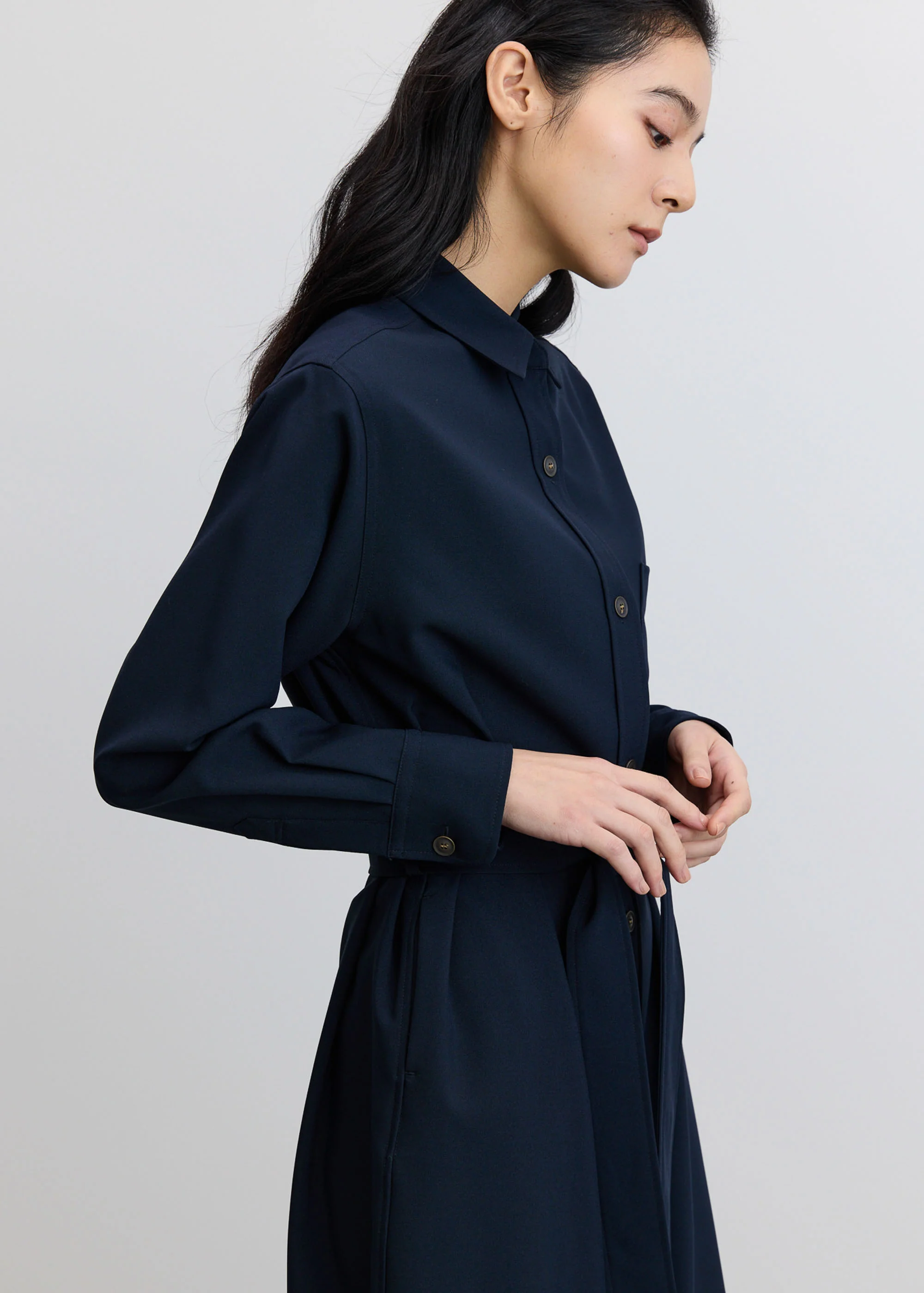 ソフトオックスシャツワンピース - Image 5