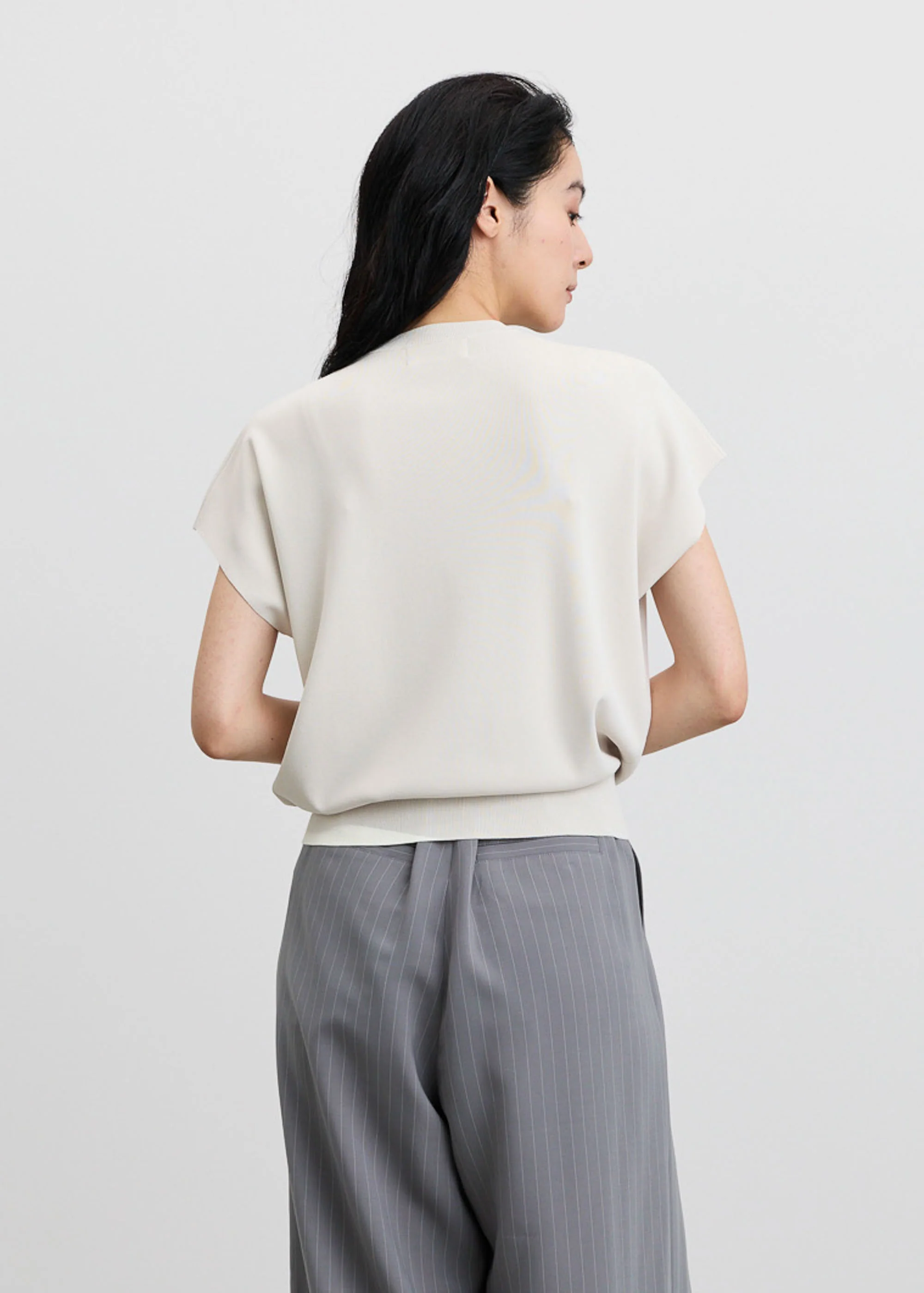 ショートスリーブコクーンニット - Image 4