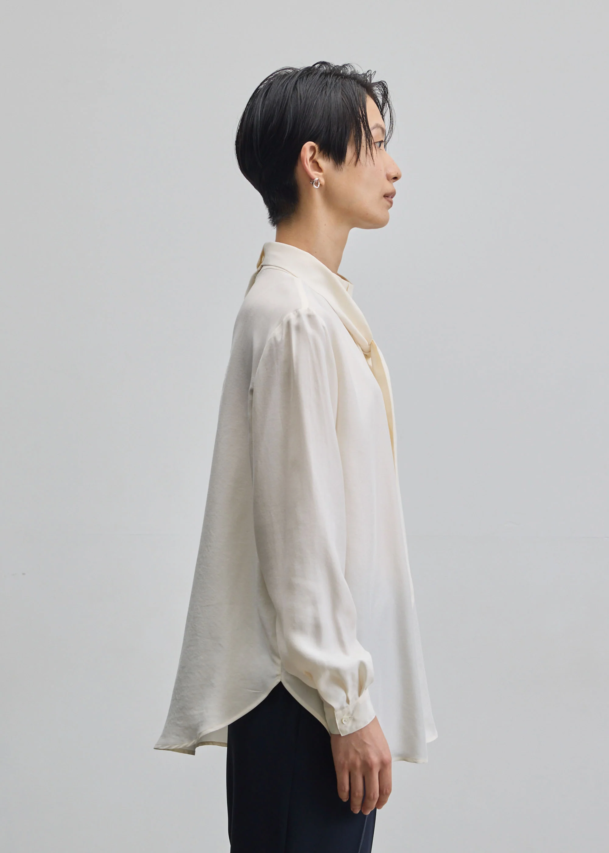 シルクボウタイブラウス - Image 14