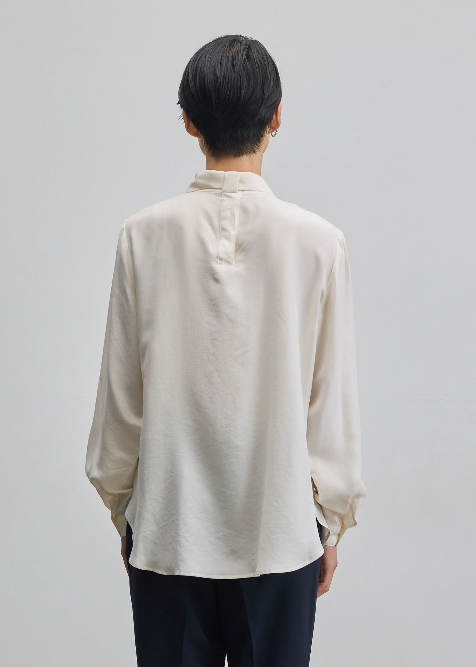 シルクボウタイブラウス - Image 15