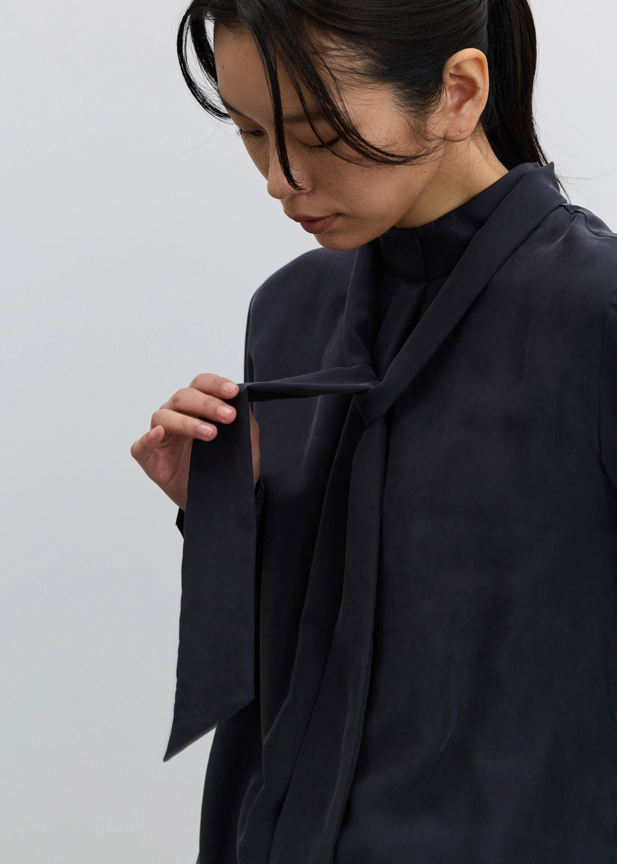 シルクボウタイブラウス - Image 24