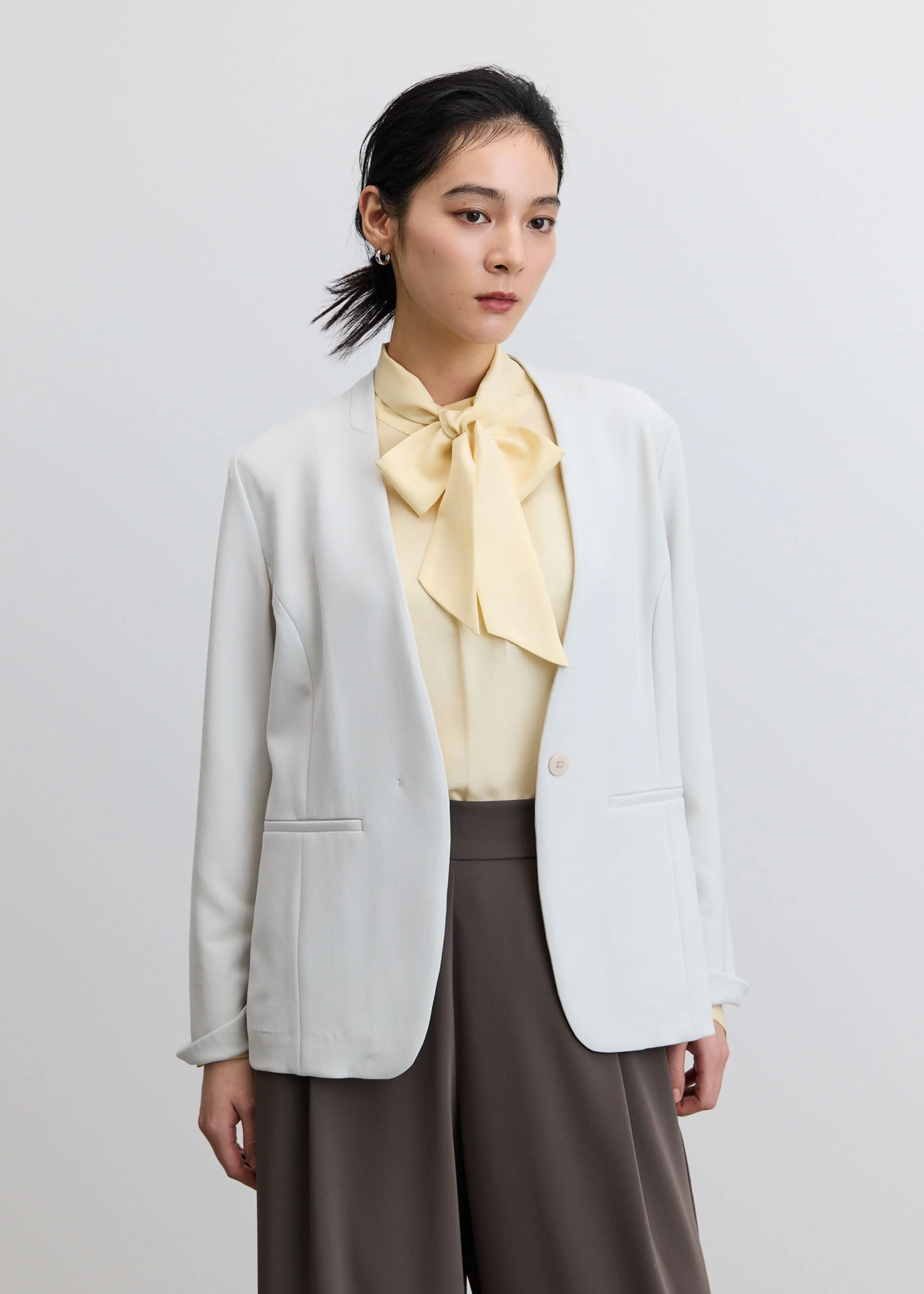 シルクボウタイブラウス - Image 30