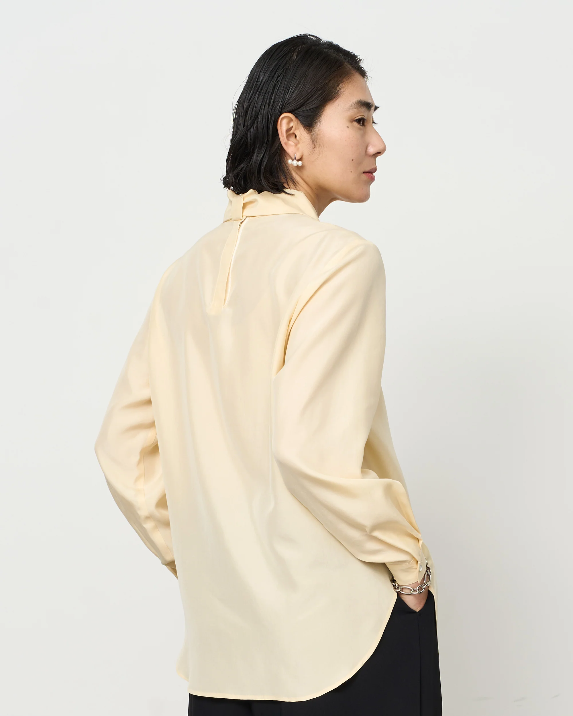 シルクボウタイブラウス - Image 34