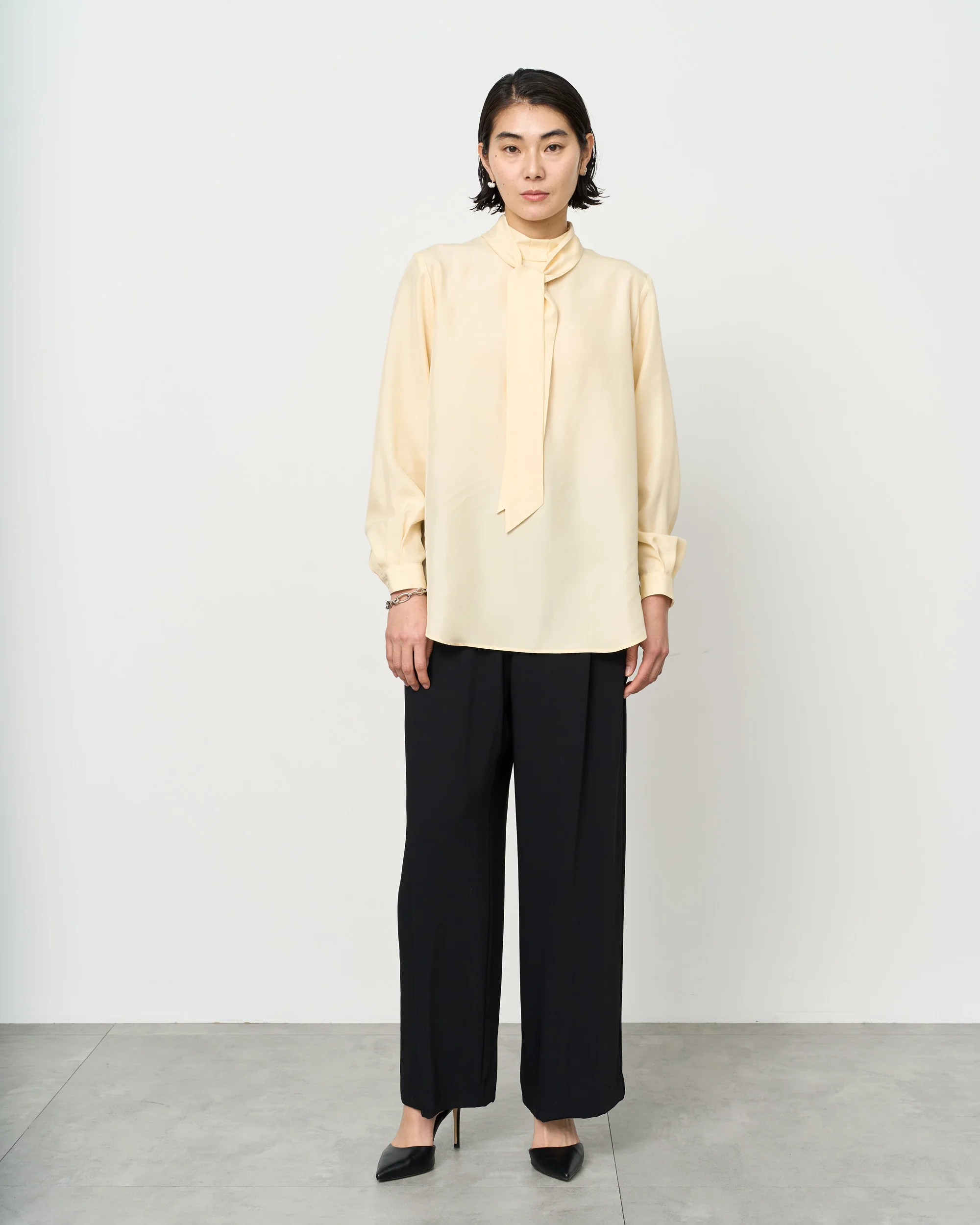 シルクボウタイブラウス - Image 35