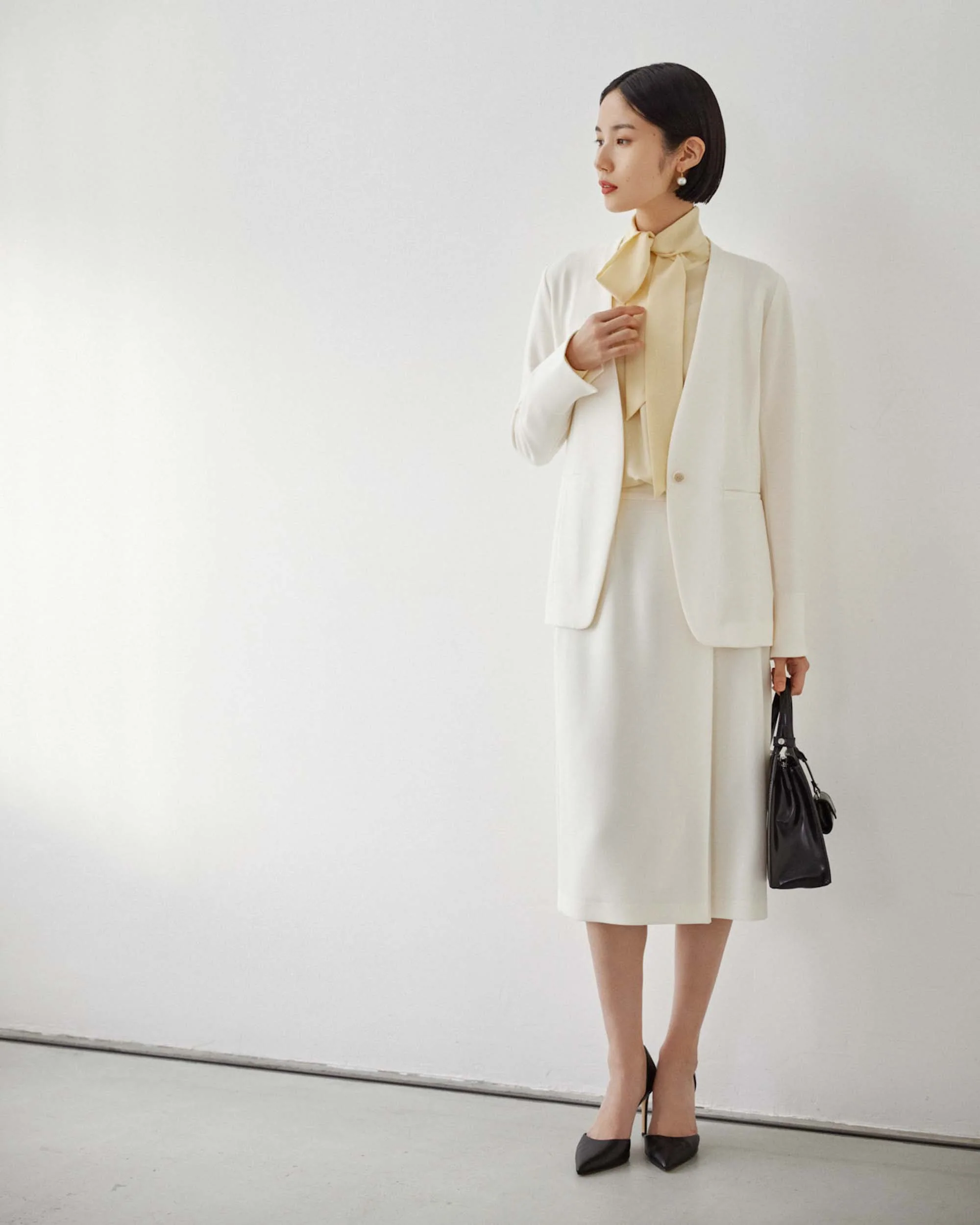 シルクボウタイブラウス - Image 40