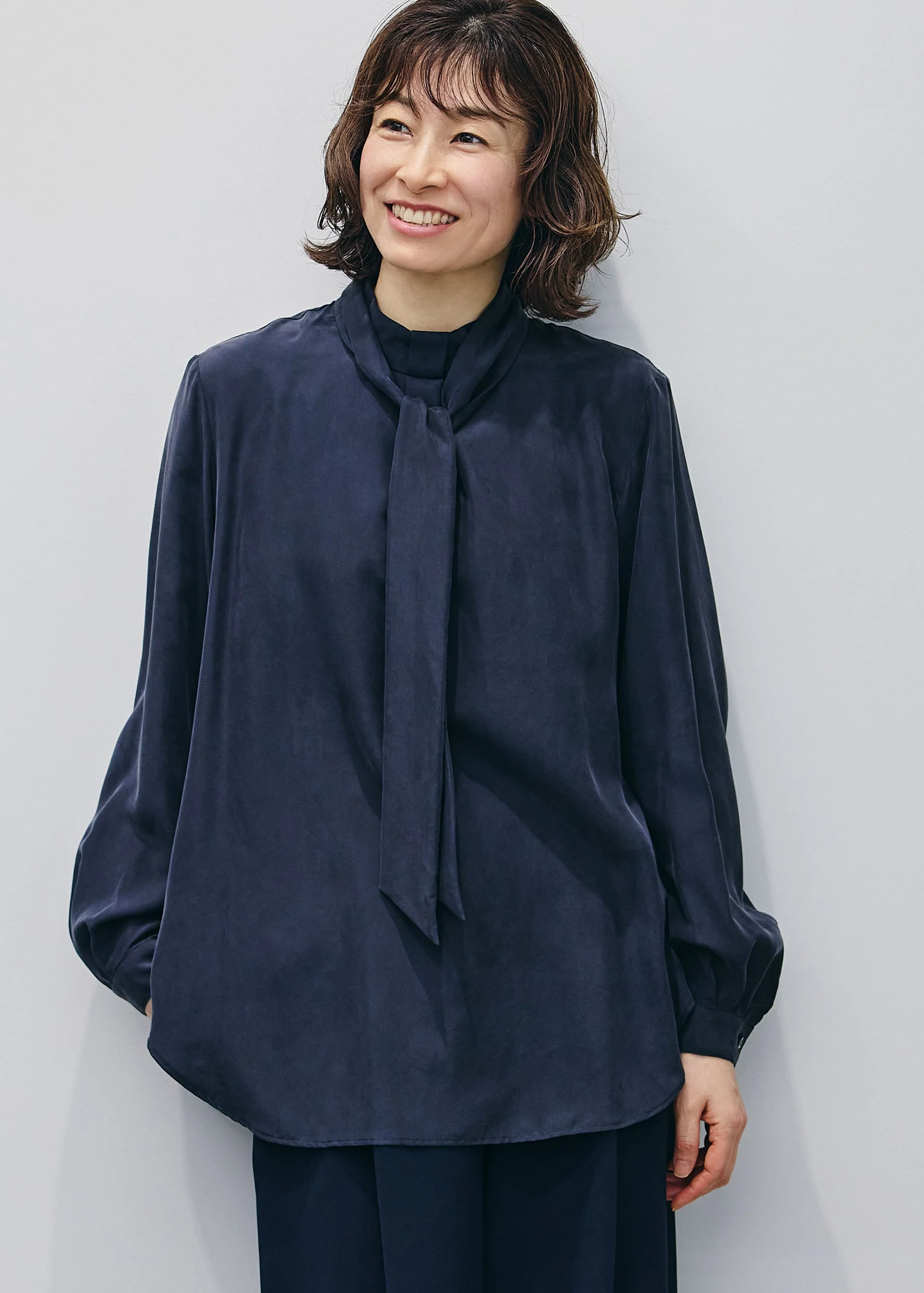 シルクボウタイブラウス - Image 43