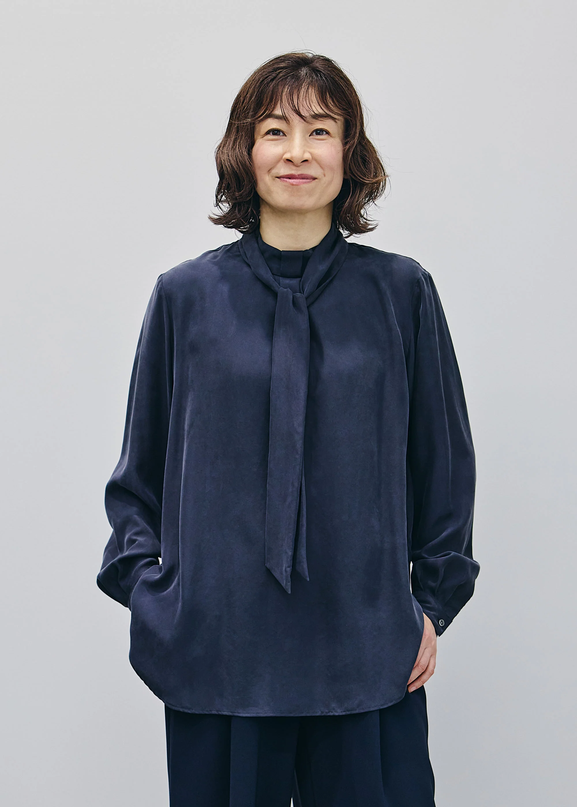 シルクボウタイブラウス - Image 44