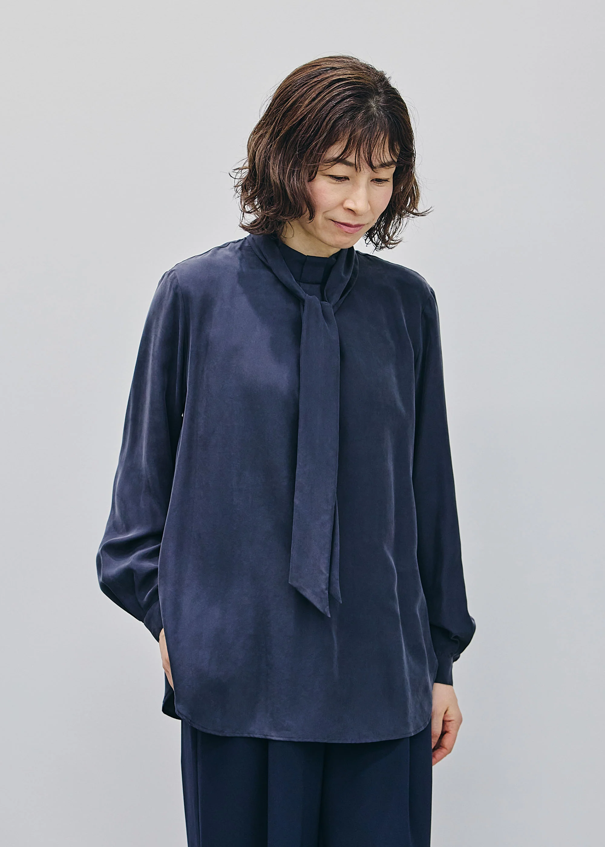 シルクボウタイブラウス - Image 45