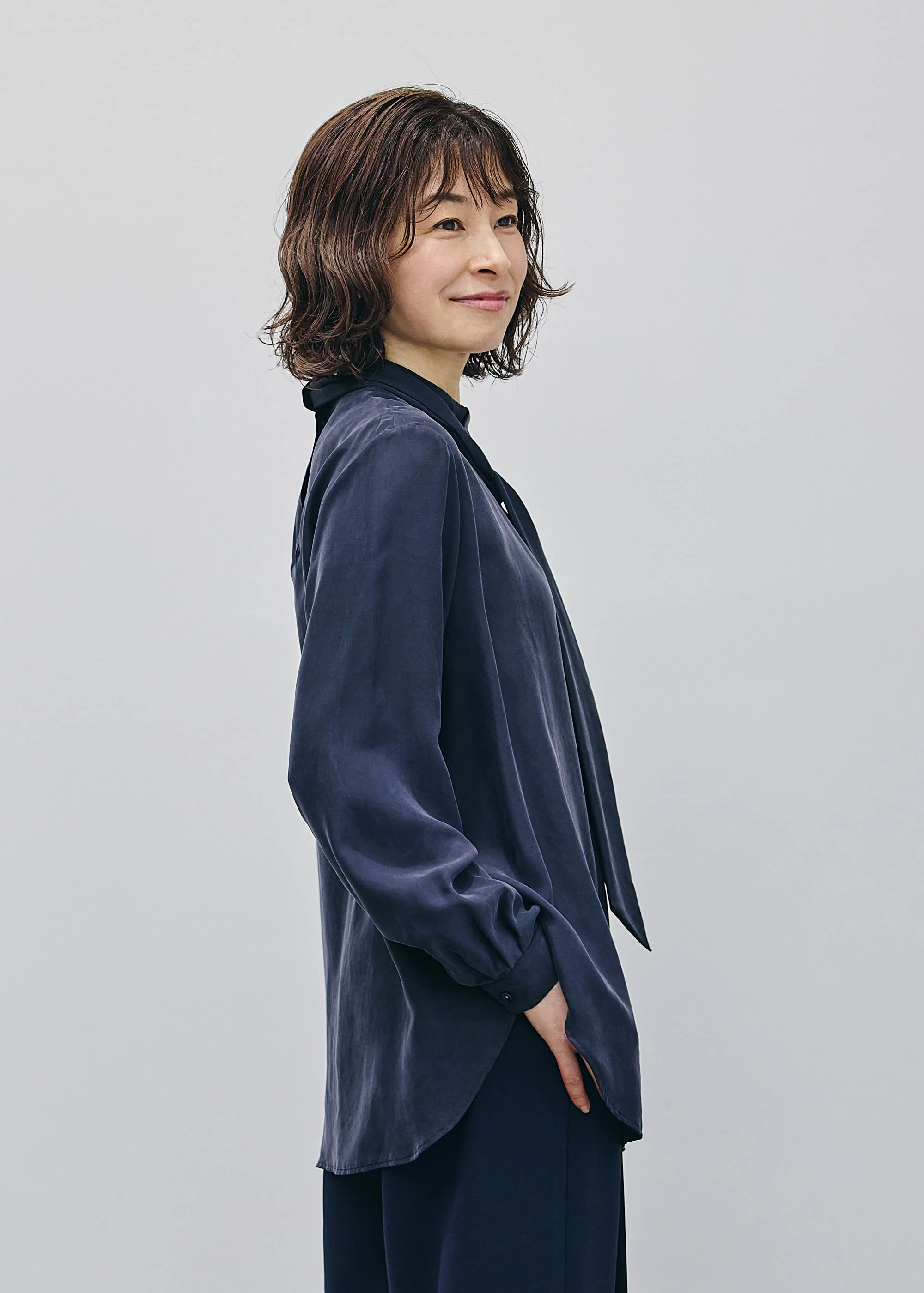 シルクボウタイブラウス - Image 46