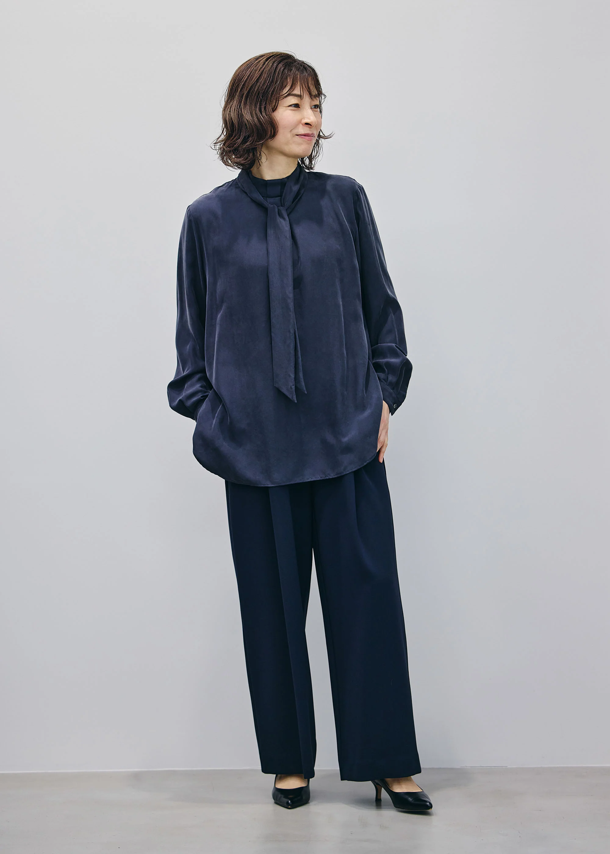 シルクボウタイブラウス - Image 48