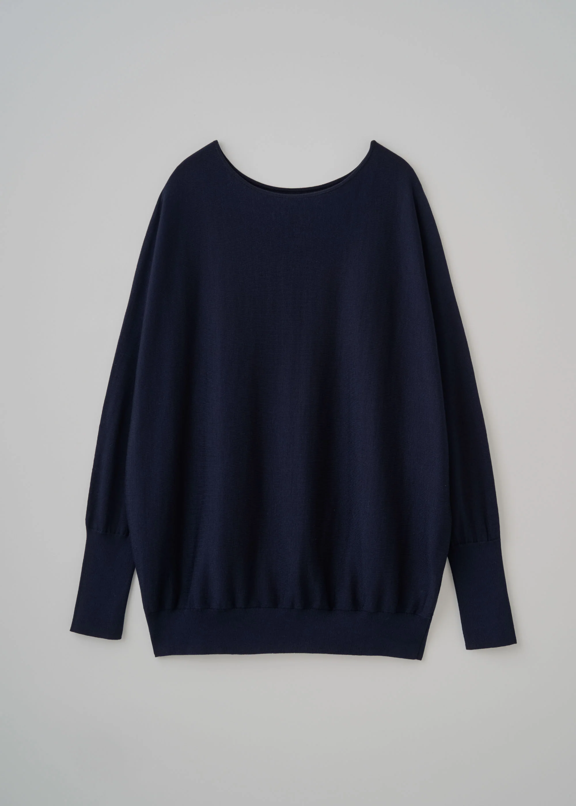 シルクコットンボートネックニット - Image 27