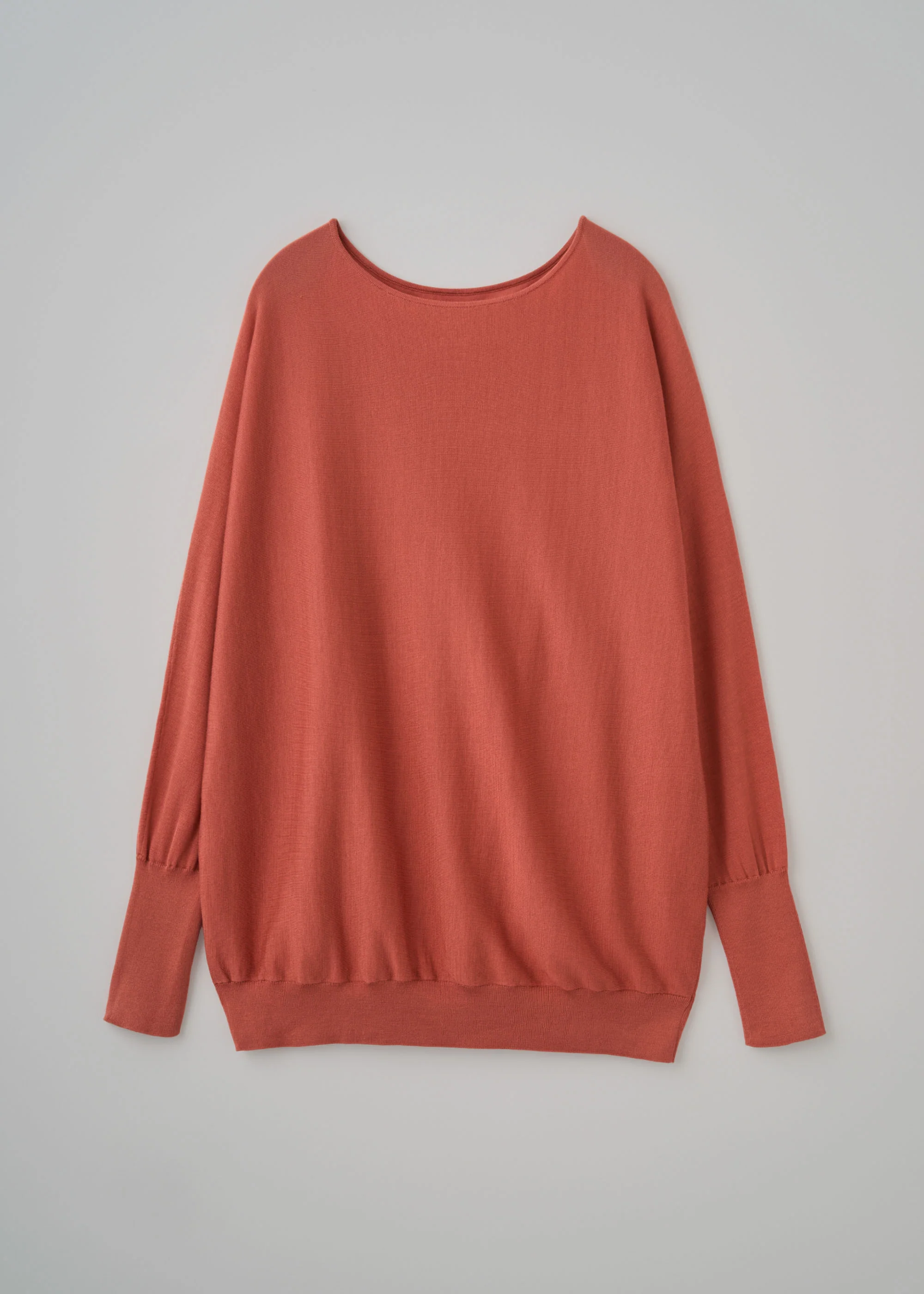 シルクコットンボートネックニット - Image 36