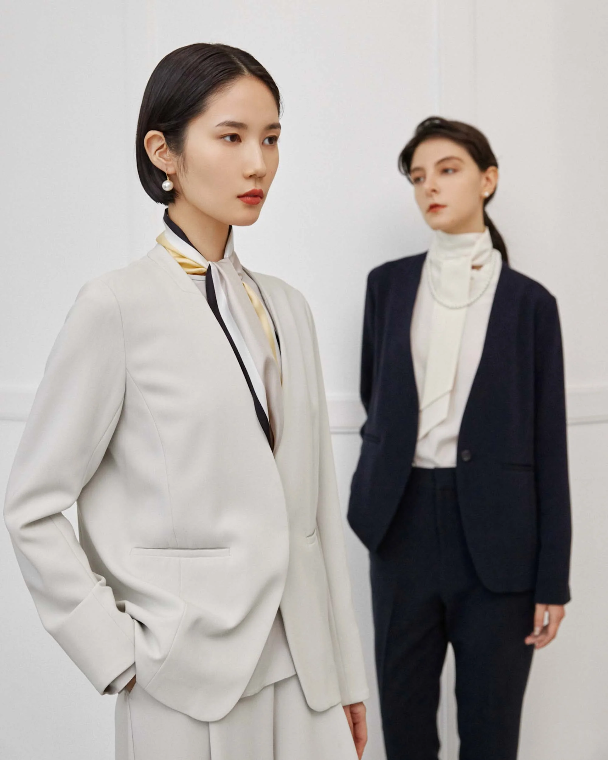 シルク剣先スカーフ - Image 15