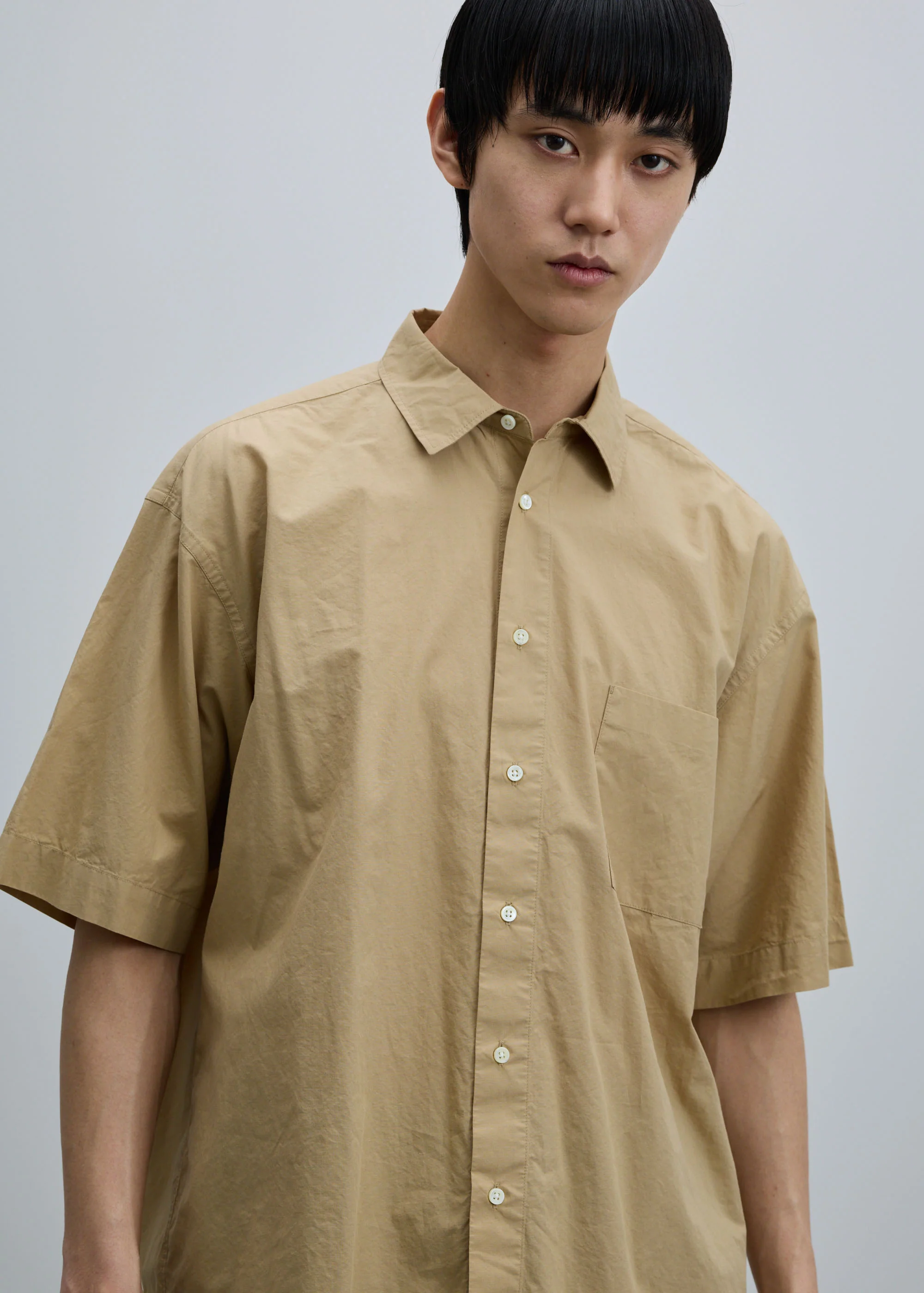 コットンシルクハーフスリーブシャツ - Image 15