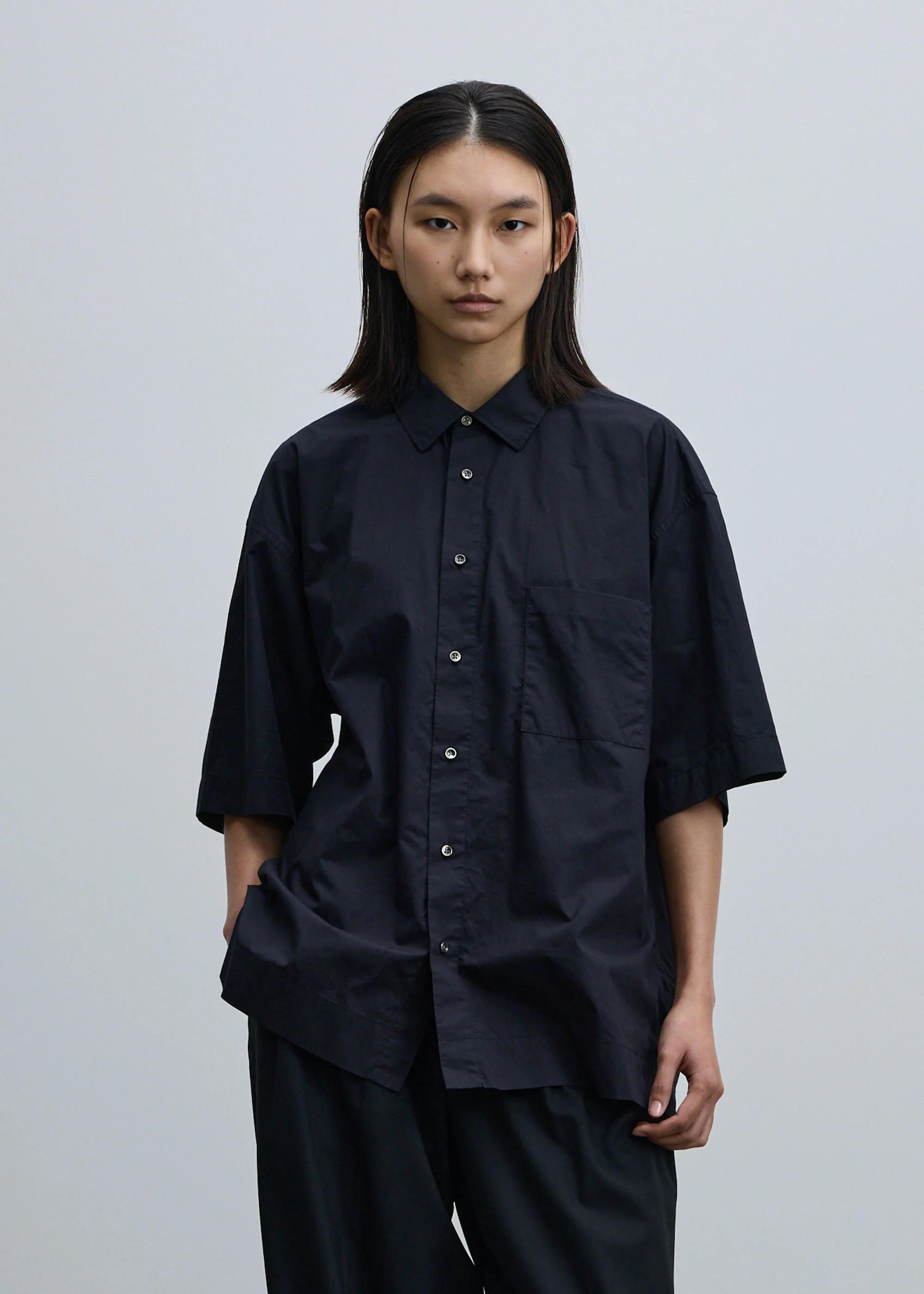 コットンシルクハーフスリーブシャツ - Image 18