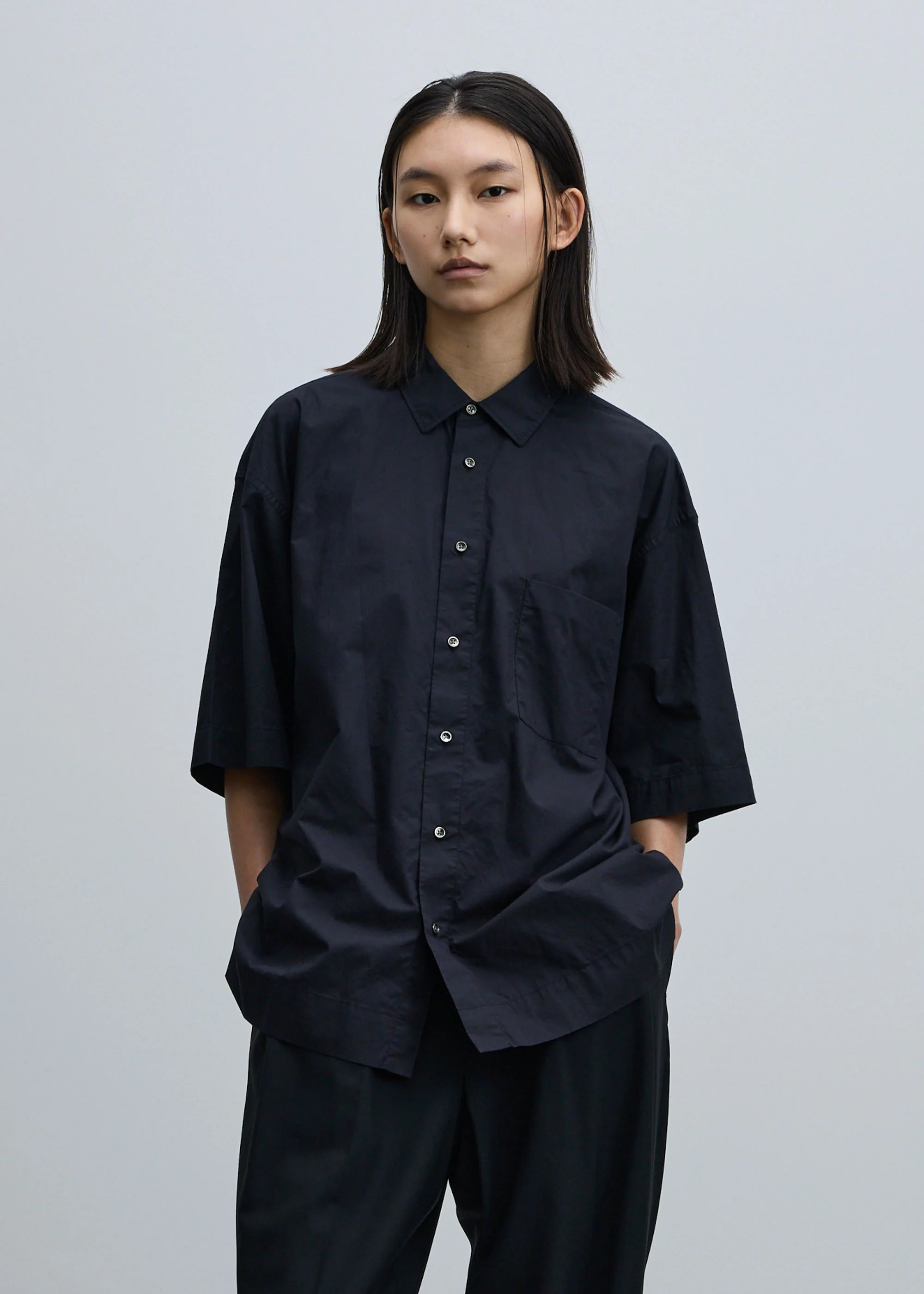 コットンシルクハーフスリーブシャツ - Image 19