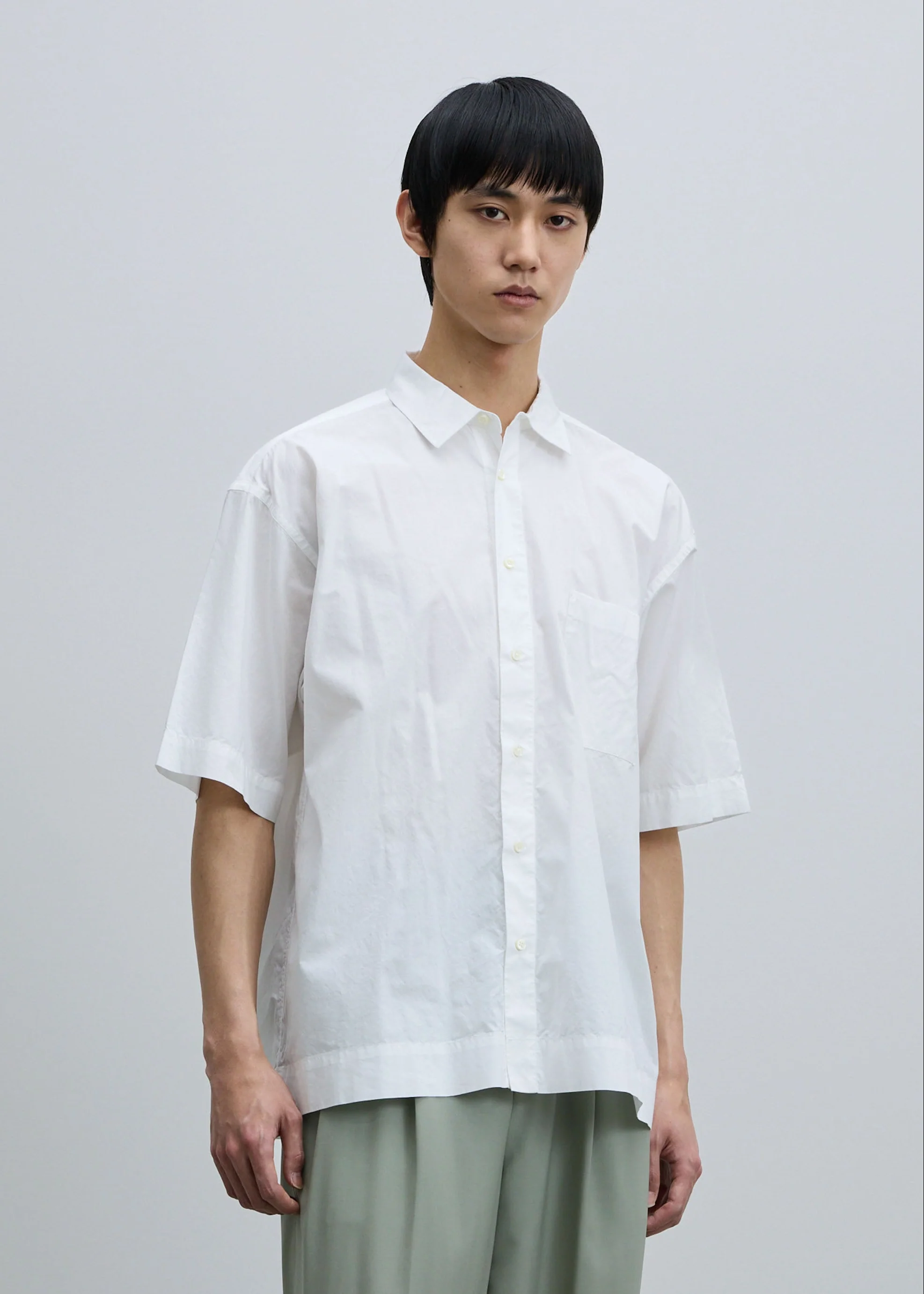 コットンシルクハーフスリーブシャツ - Image 25