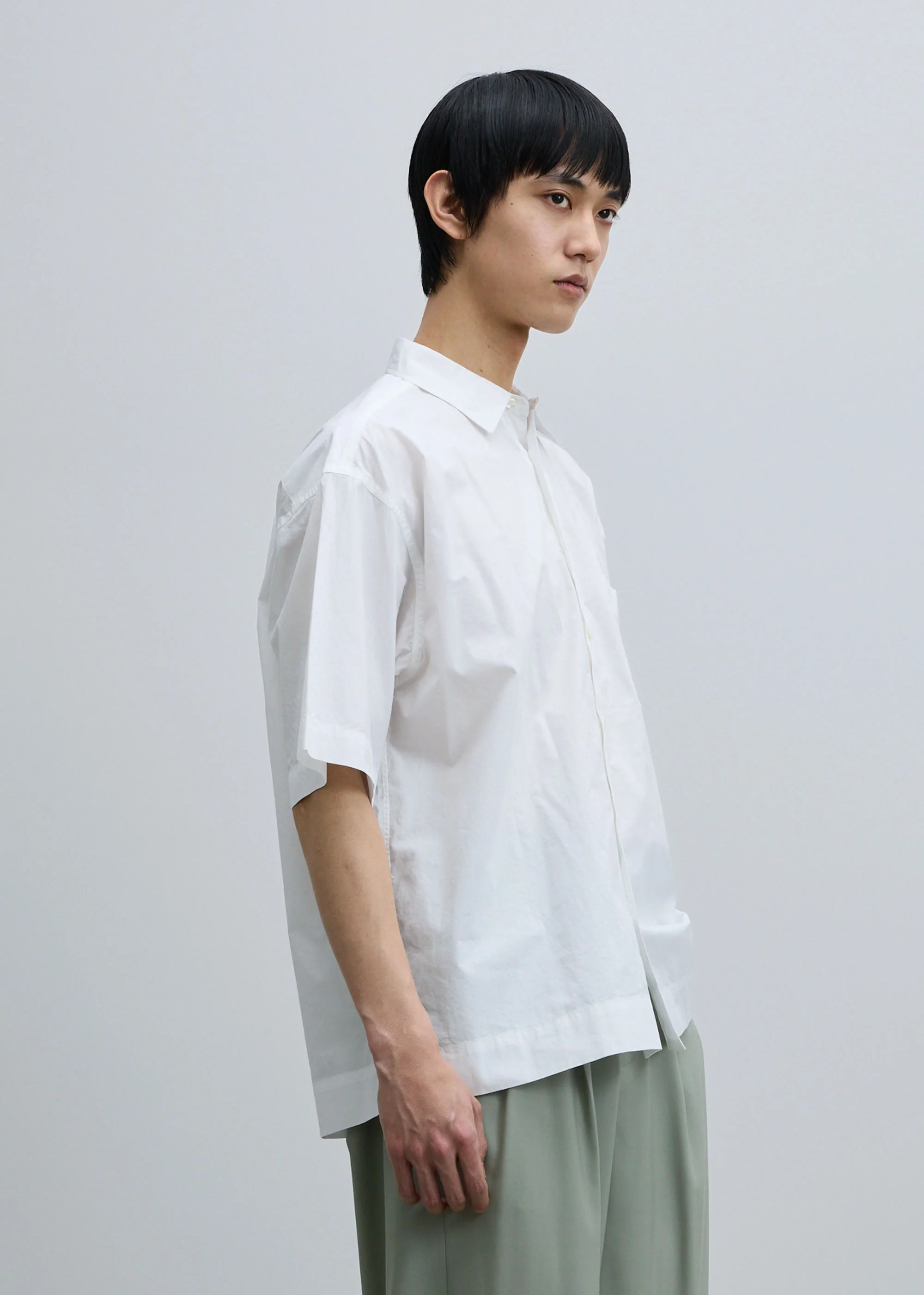 コットンシルクハーフスリーブシャツ - Image 27