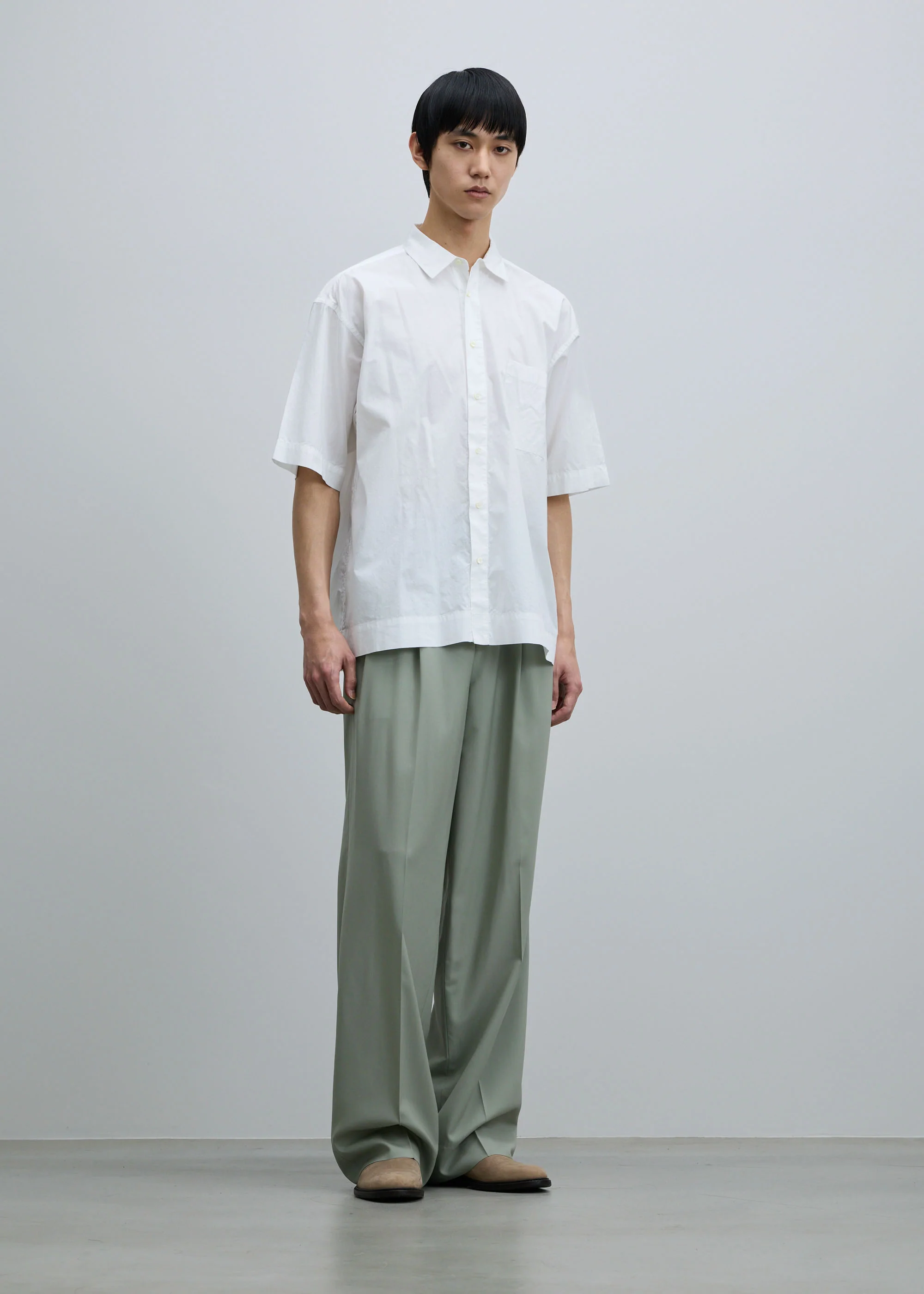 コットンシルクハーフスリーブシャツ - Image 29