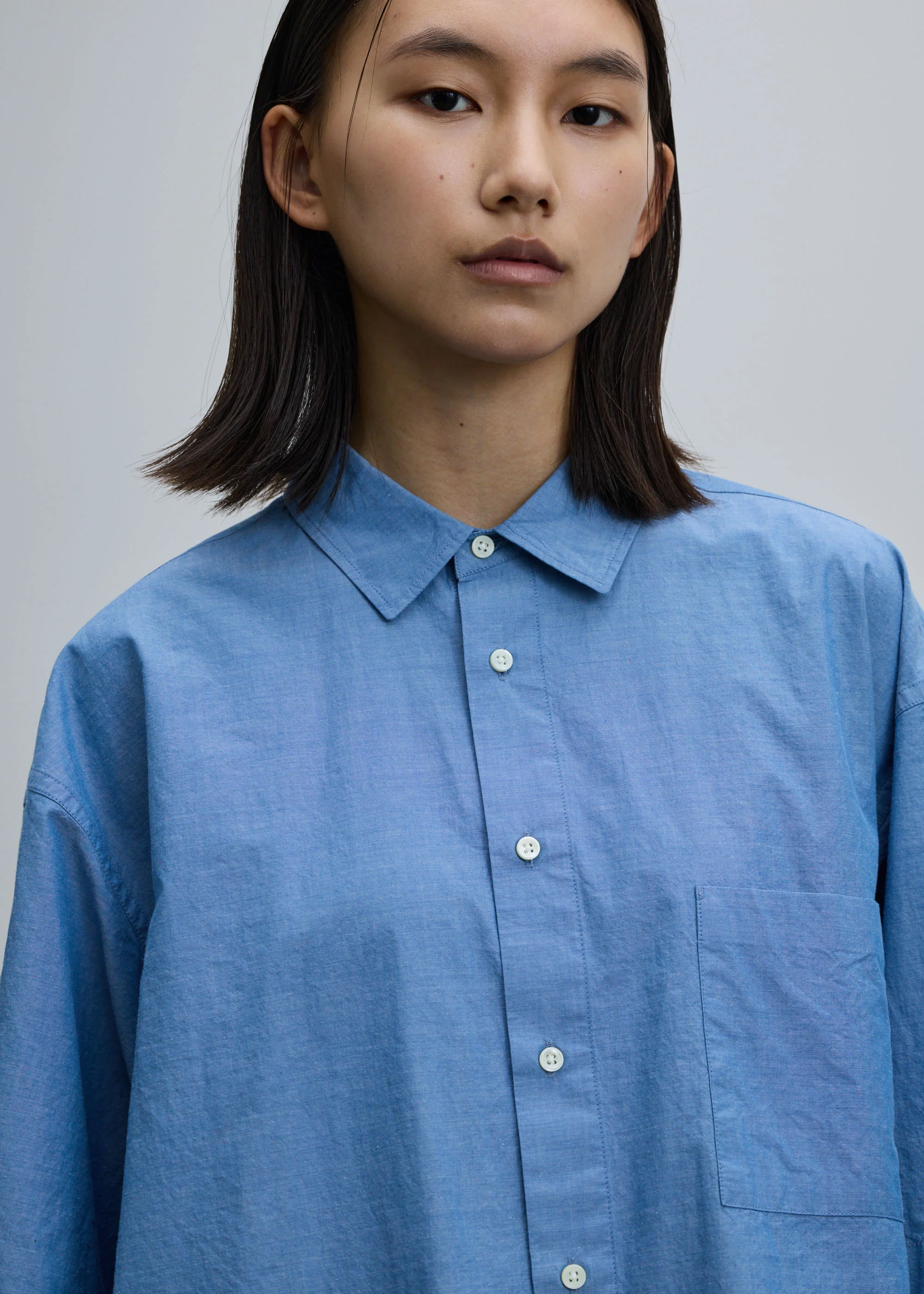 コットンシルクハーフスリーブシャツ - Image 7