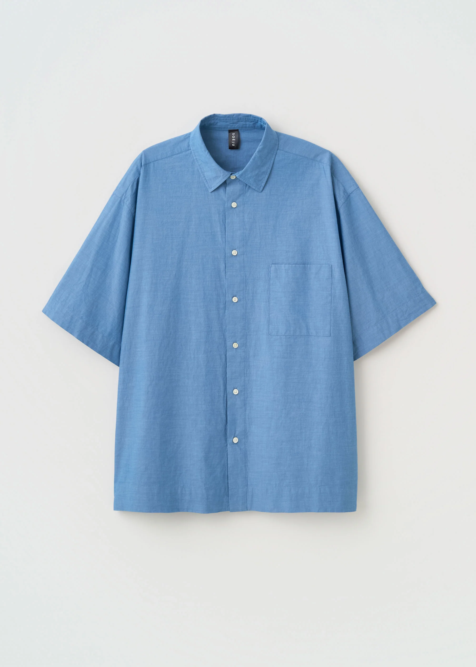 コットンシルクハーフスリーブシャツ - Image 8
