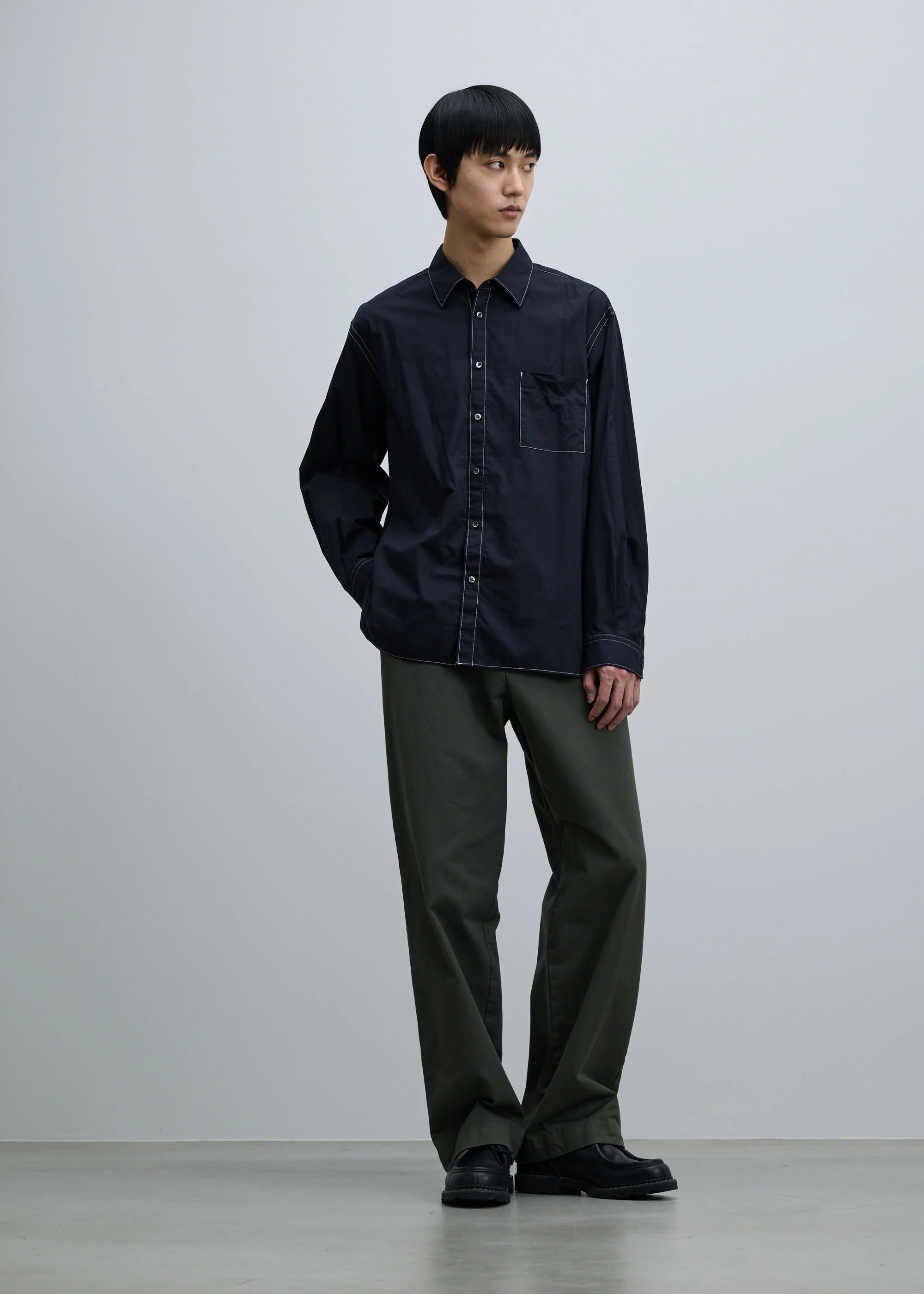 コットンシルクシャツ - Image 5