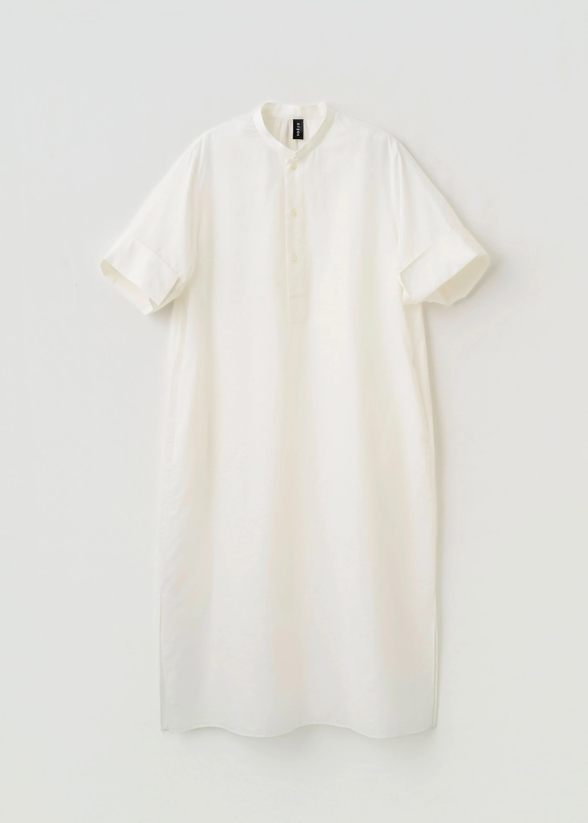 ヘンプコットンダブルカフスシャツワンピース - Image 14