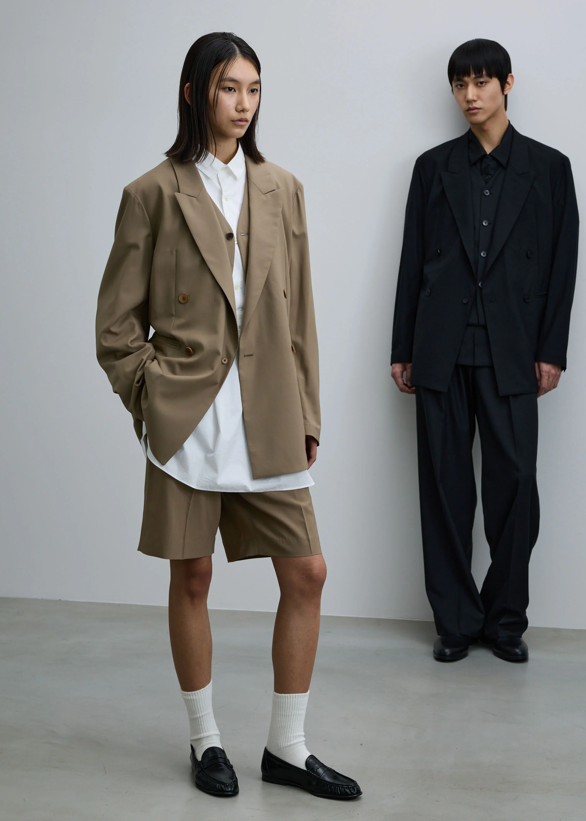 スーパー140ライトウールバミューダパンツ - Image 10