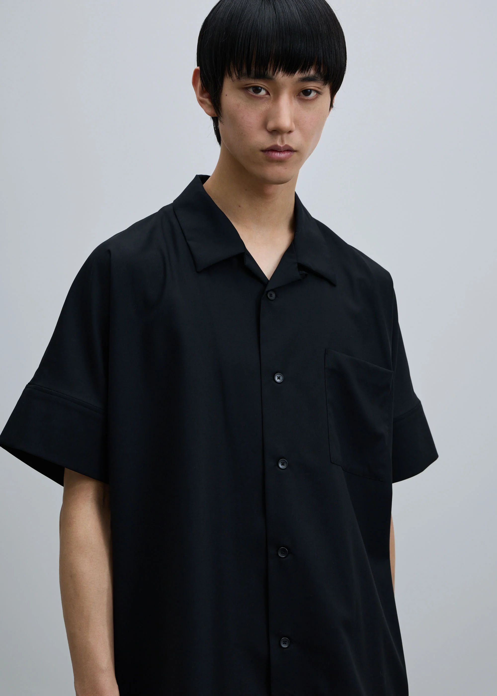 スーパー140ライトウールオープンカラーシャツ - Image 19