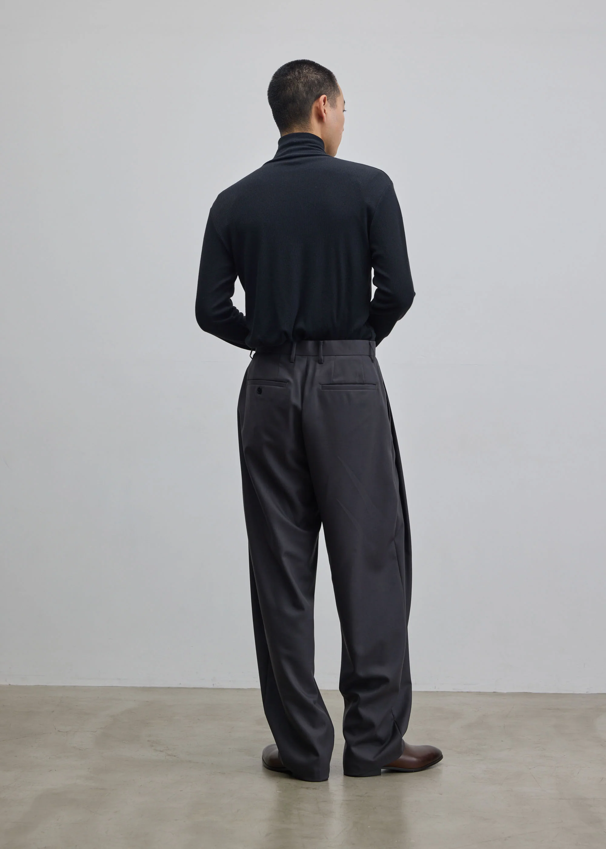 ウールツイルバレルパンツ - Image 3