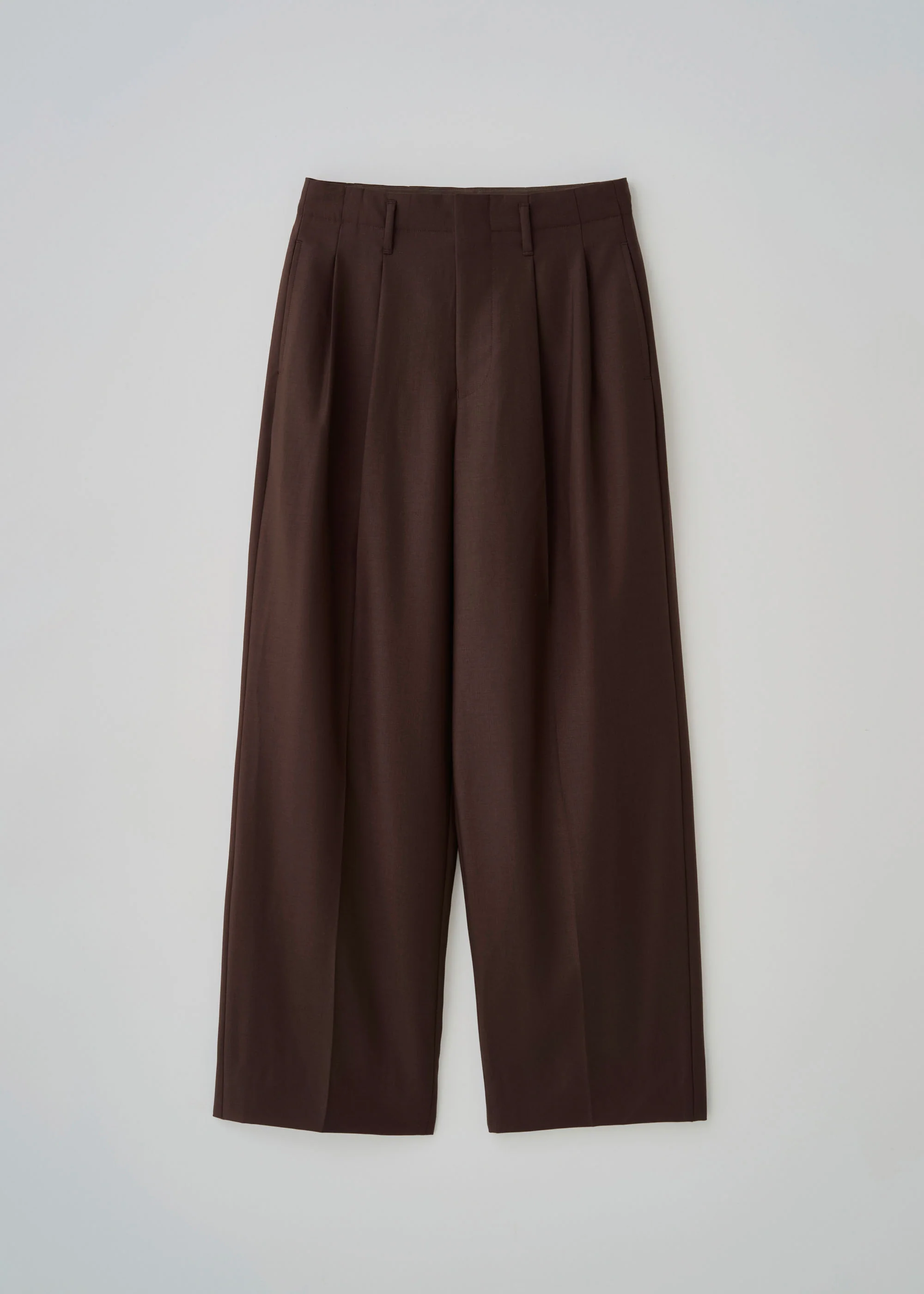 ウールツイルタックワイドストレートパンツ - Image 20