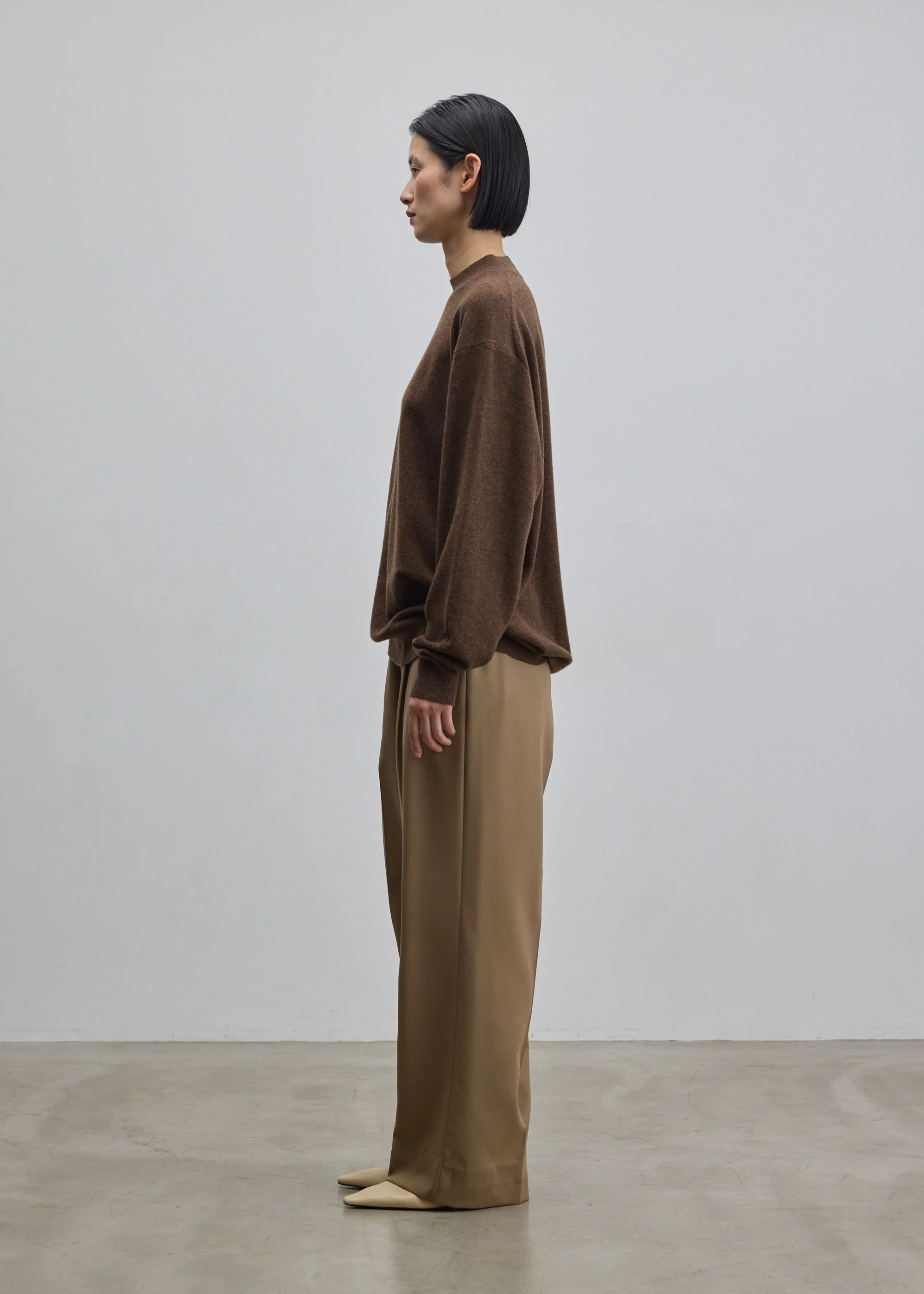 ウールツイルタックワイドストレートパンツ - Image 14