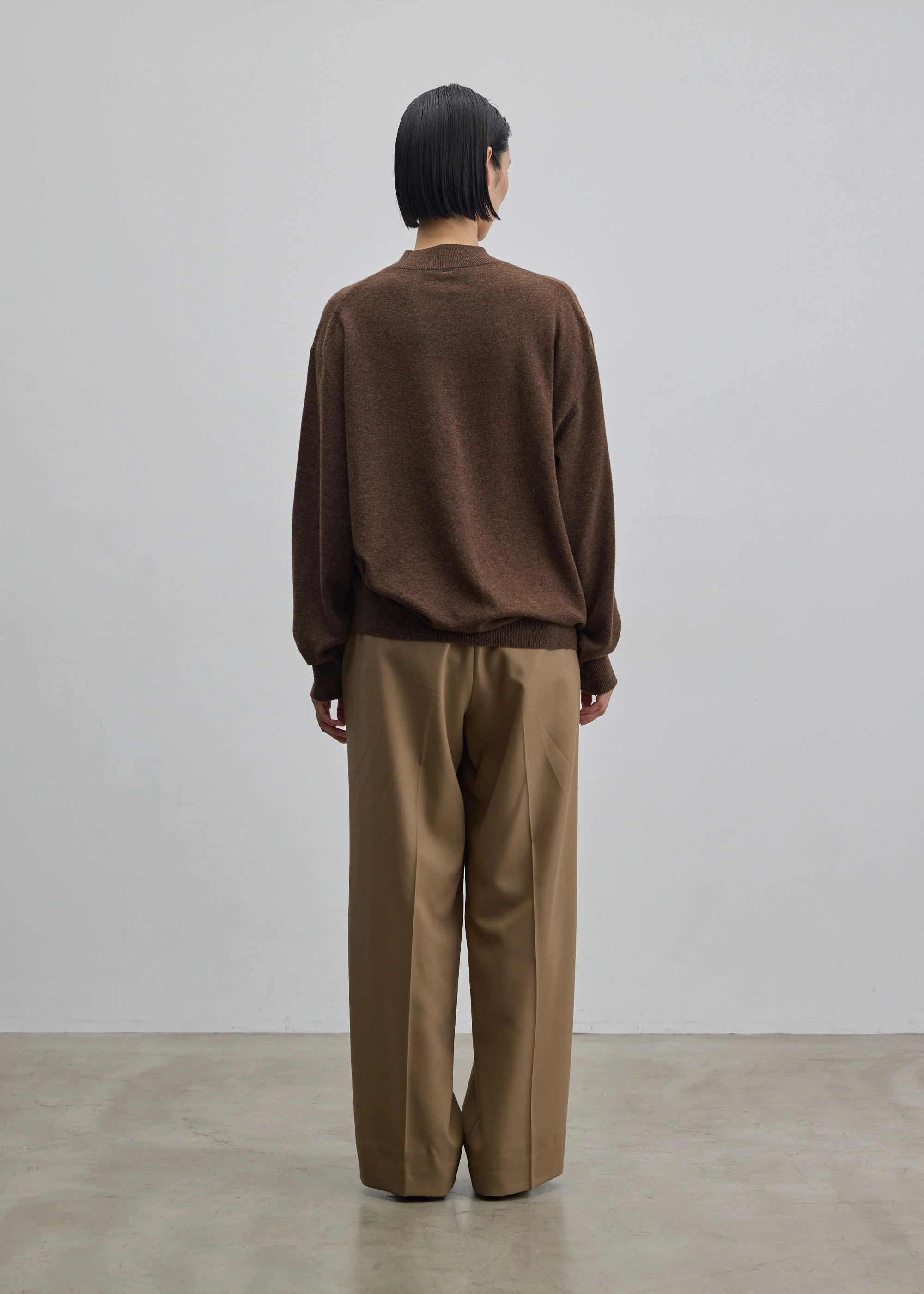 ウールツイルタックワイドストレートパンツ - Image 15