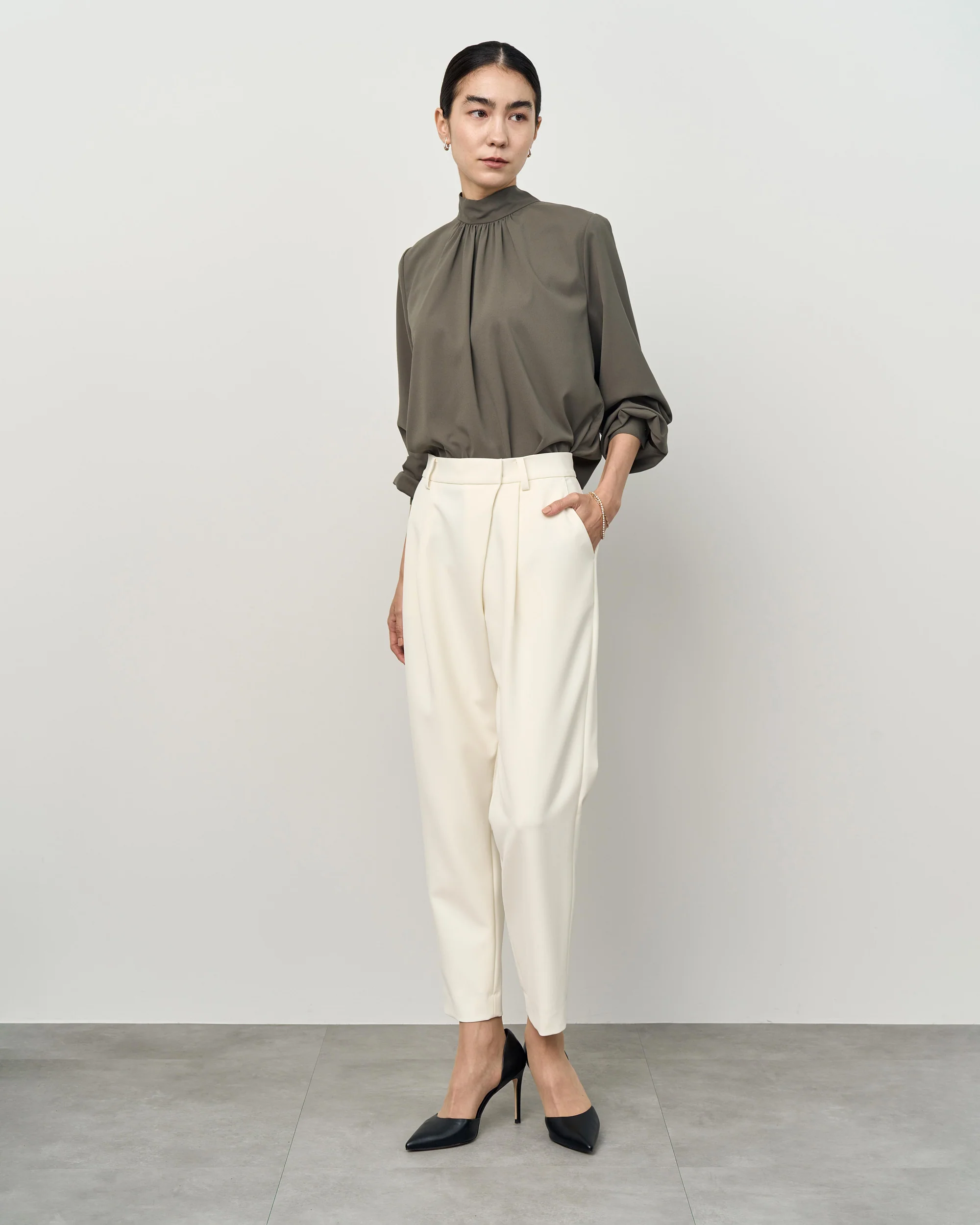 ストレッチファインタックパンツ - Image 13