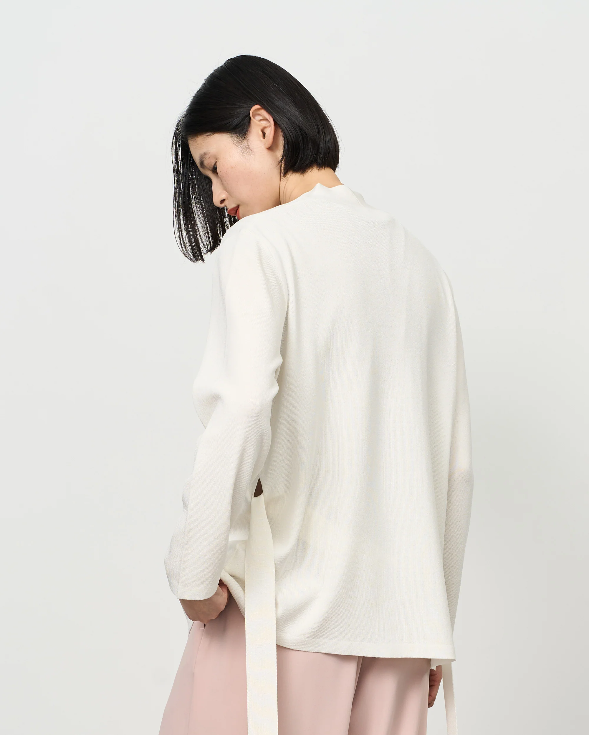UV加工ベルト付きカーディガン - Image 3