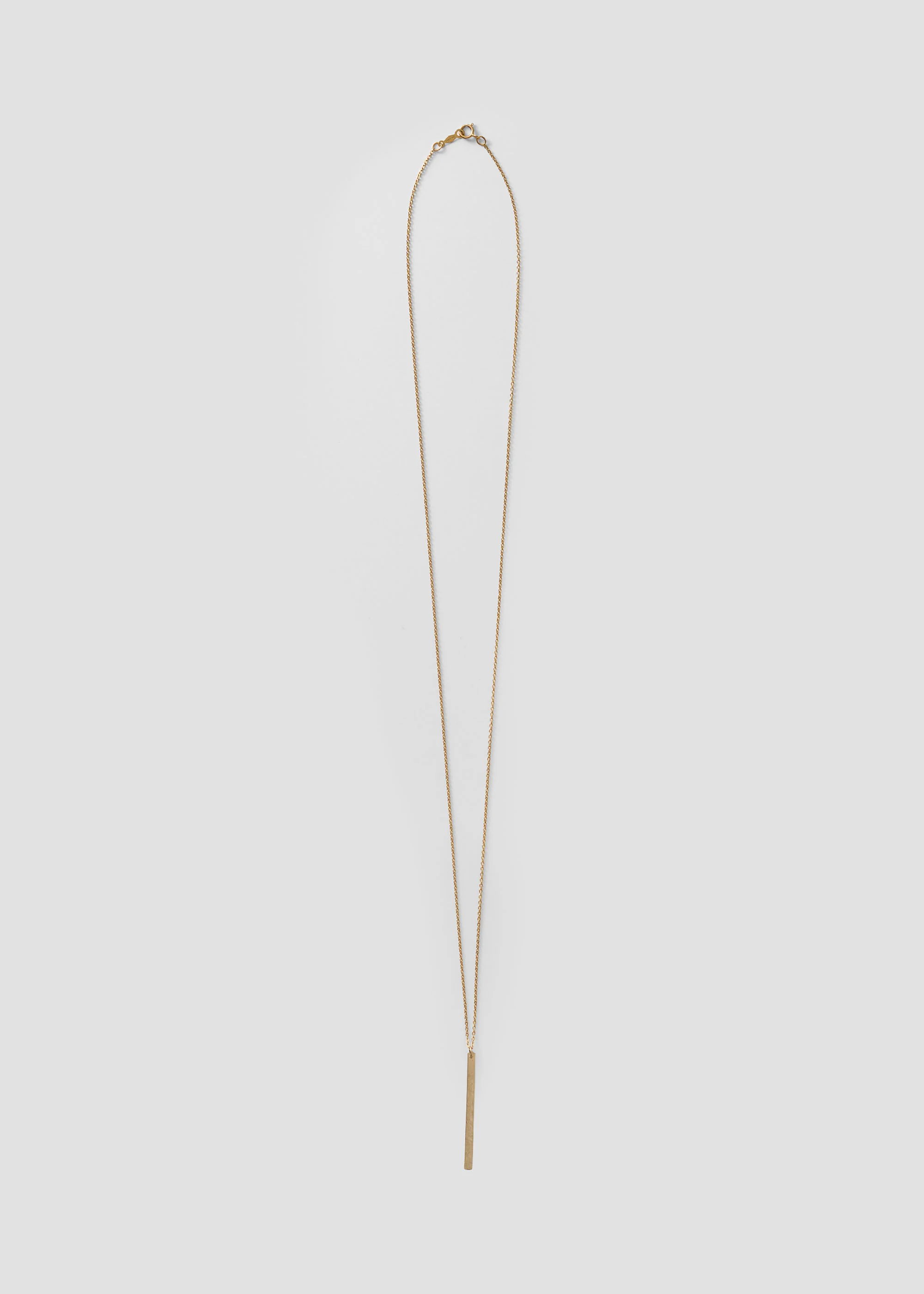 縦型バーモチーフネックレス - Image 4