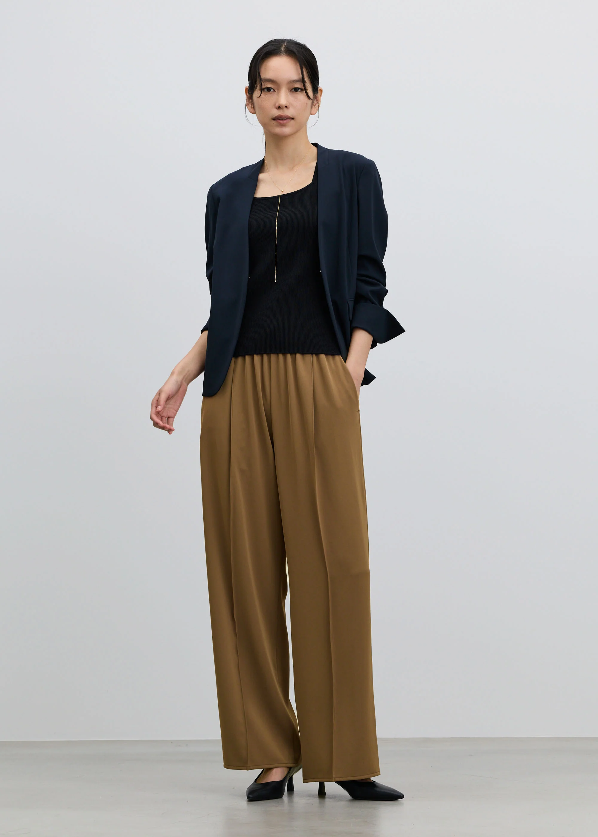 ヴィンテージサテンドロストワイドパンツ - Image 6