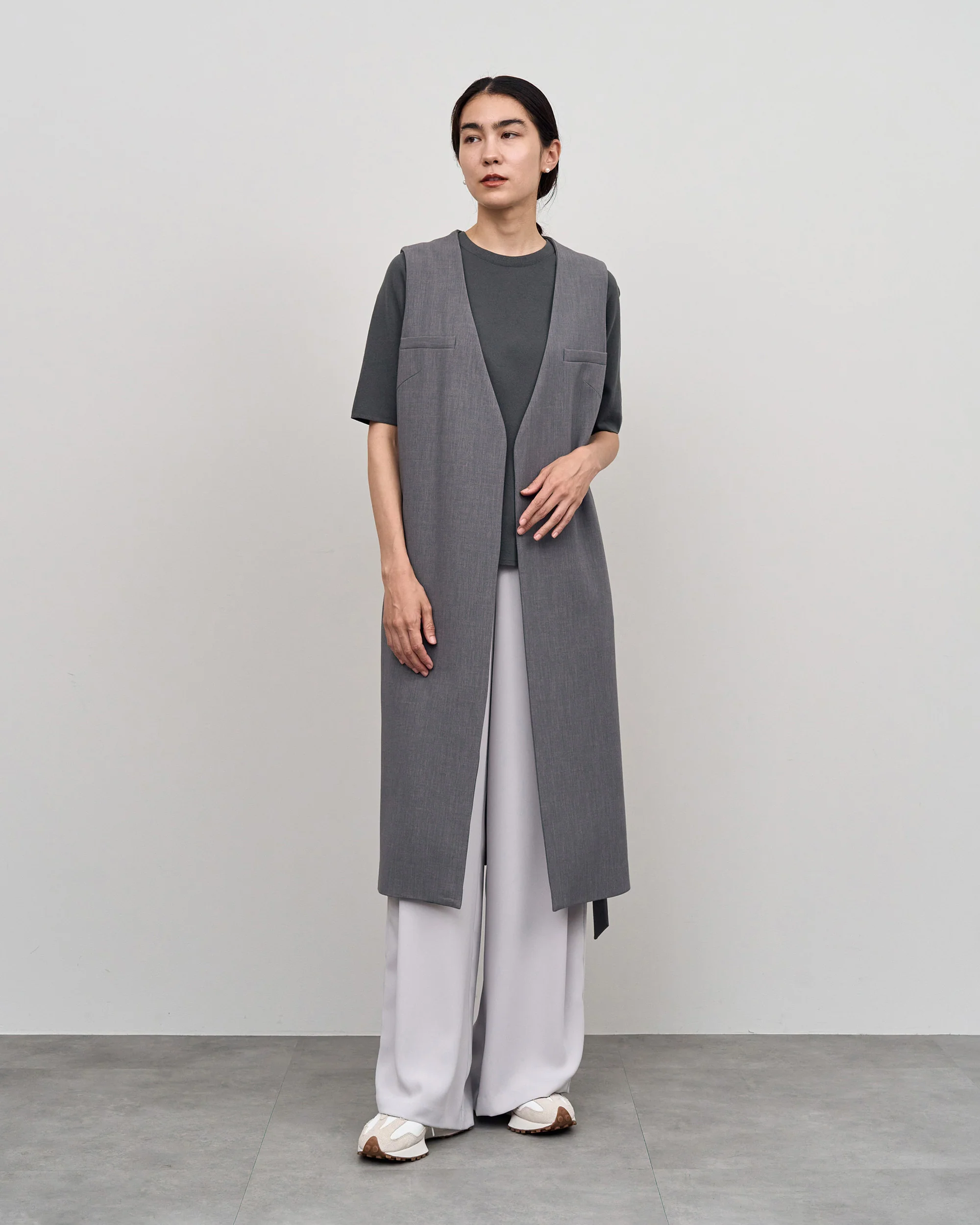 ウールライクロングジレ - Image 18