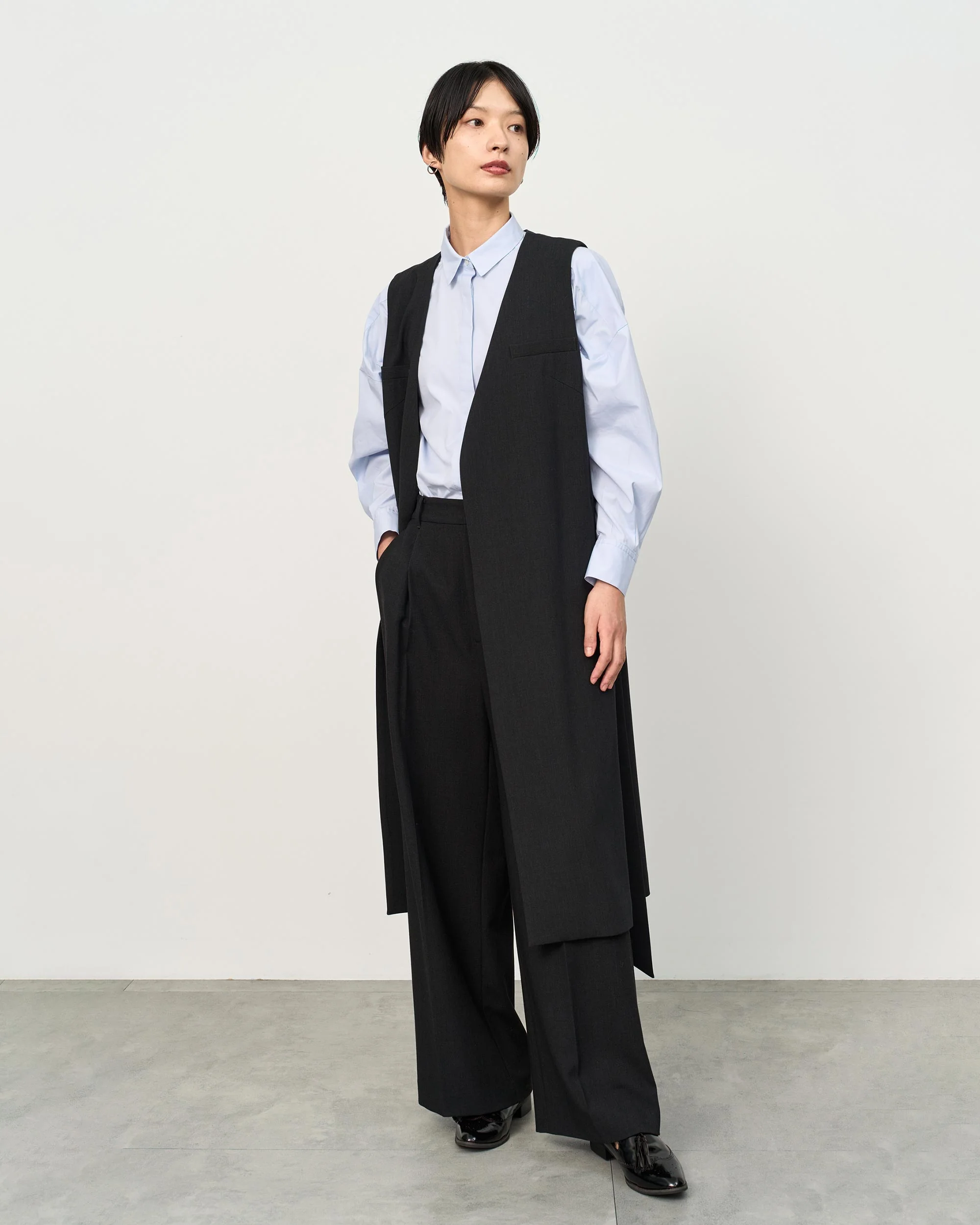 ウールライクロングジレ - Image 24